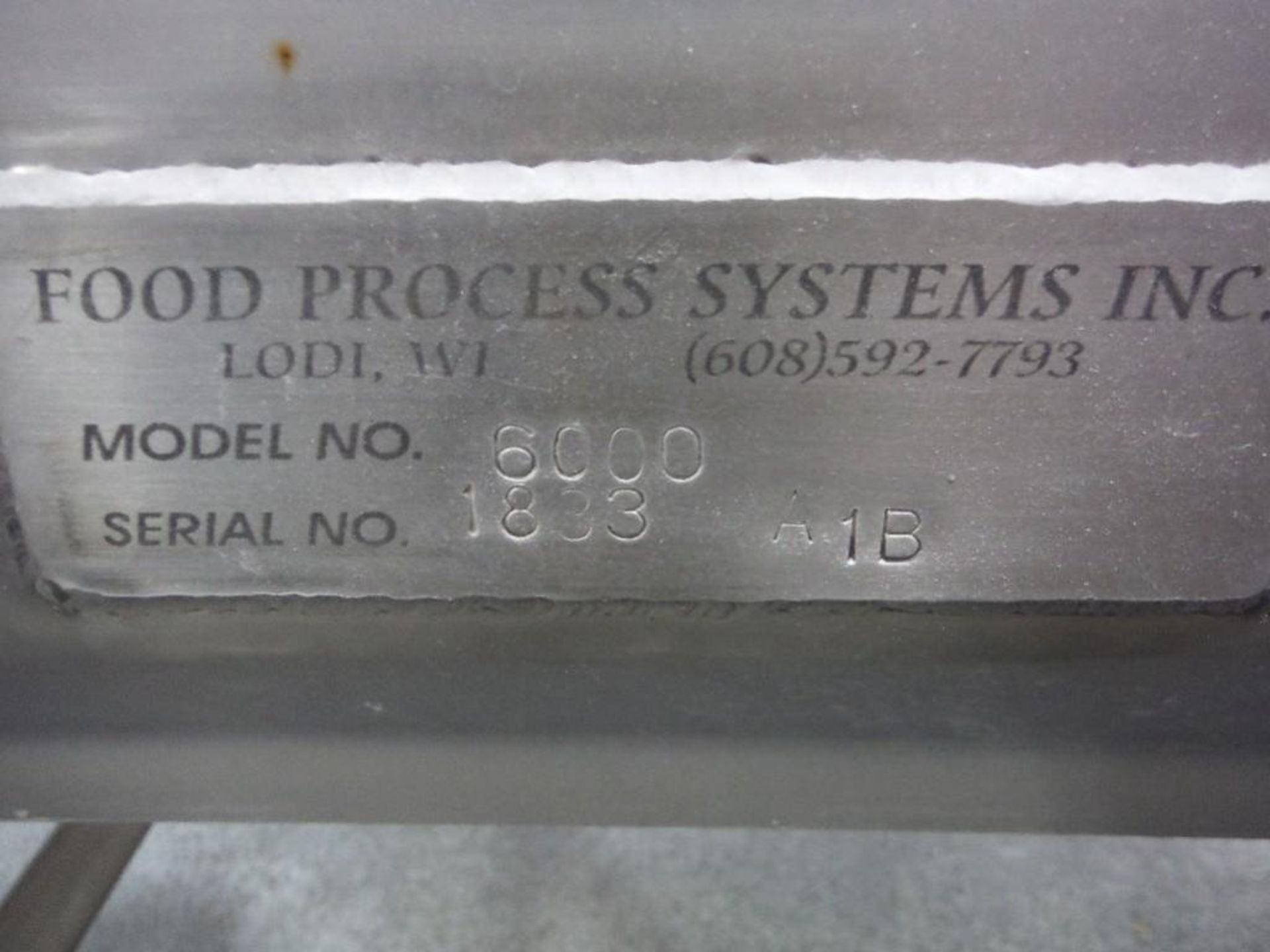 FPS Model 6000 telescoping conveyor, top conveyor 76 in. long x 18 in. wide, bottom conveyor, 72 in. - Image 6 of 6