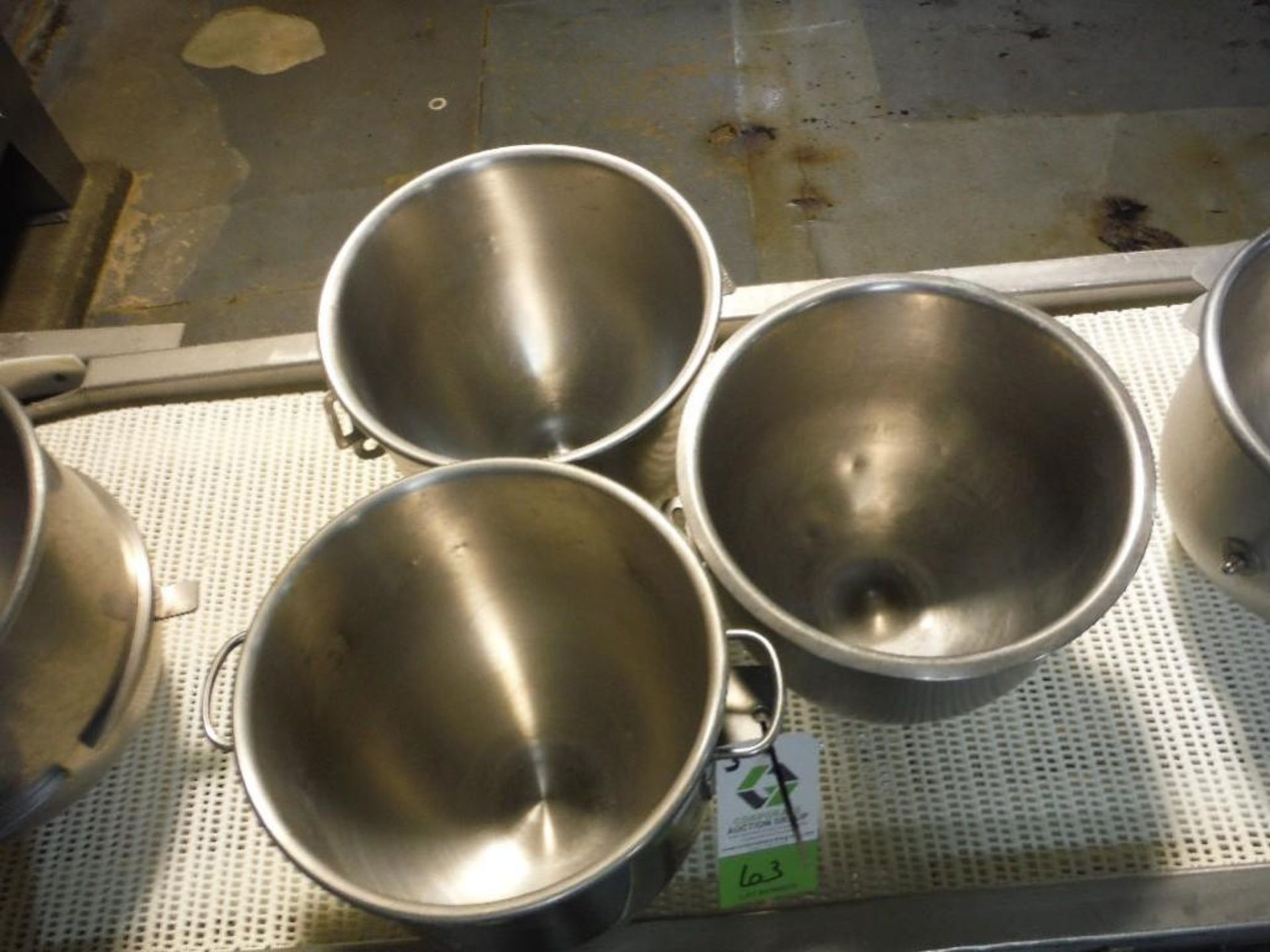 (3) SS 20 quart bowls (lot), **(Located in: Marshall, MN)** Rigging Fee: $50 - Image 2 of 4