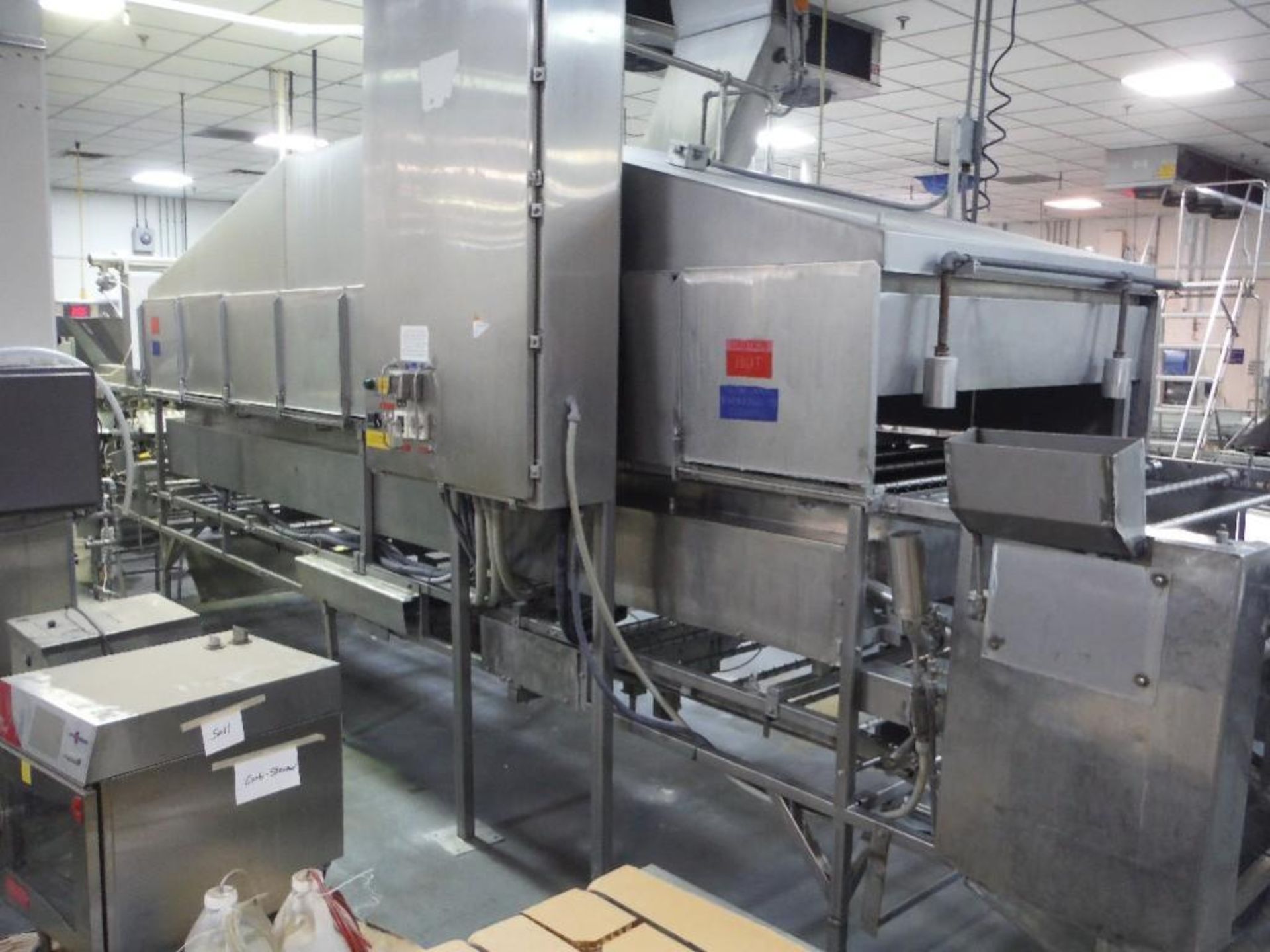 Automated Food Systems electric corndog fryer, Model 200, stick inserter, fryer 192 in. long x 42 in - Image 13 of 22