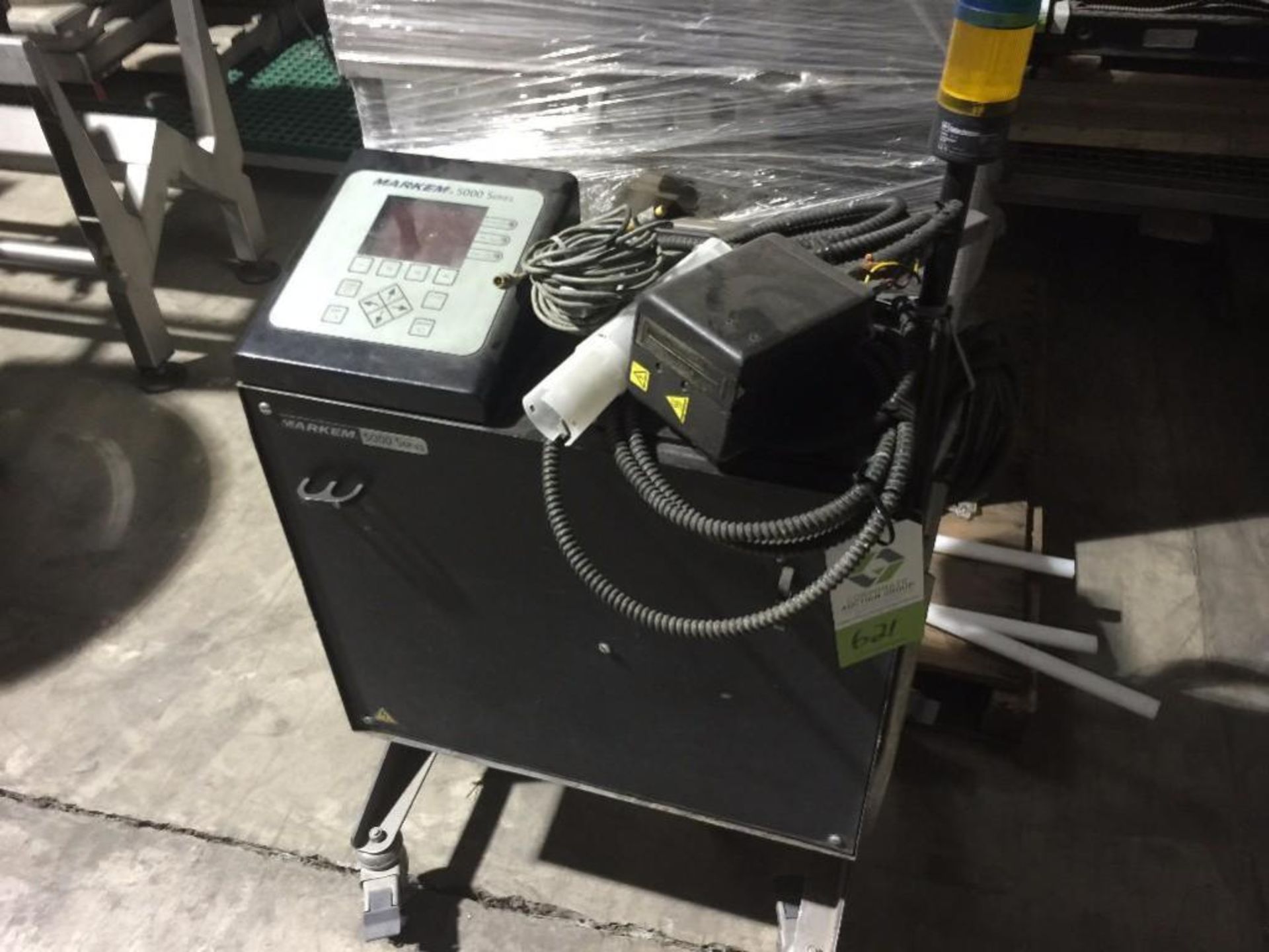 Markem model 5400 touch dry ink jet printer, s/n U42221 with head.** (Located in Russellville, Arkan