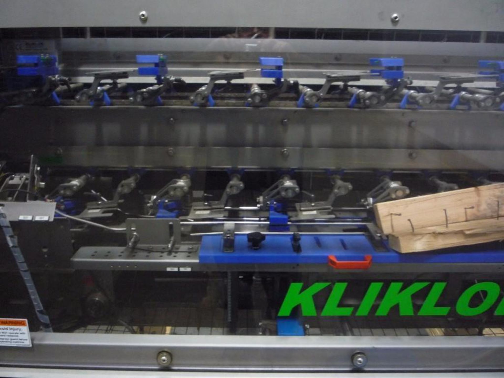 KlikLot Certiwrap Model C-150, s/n C150-27491-1, Mfg. 7/1/2010, Carton Size B 340x193, MISSING GLUE - Bild 16 aus 21
