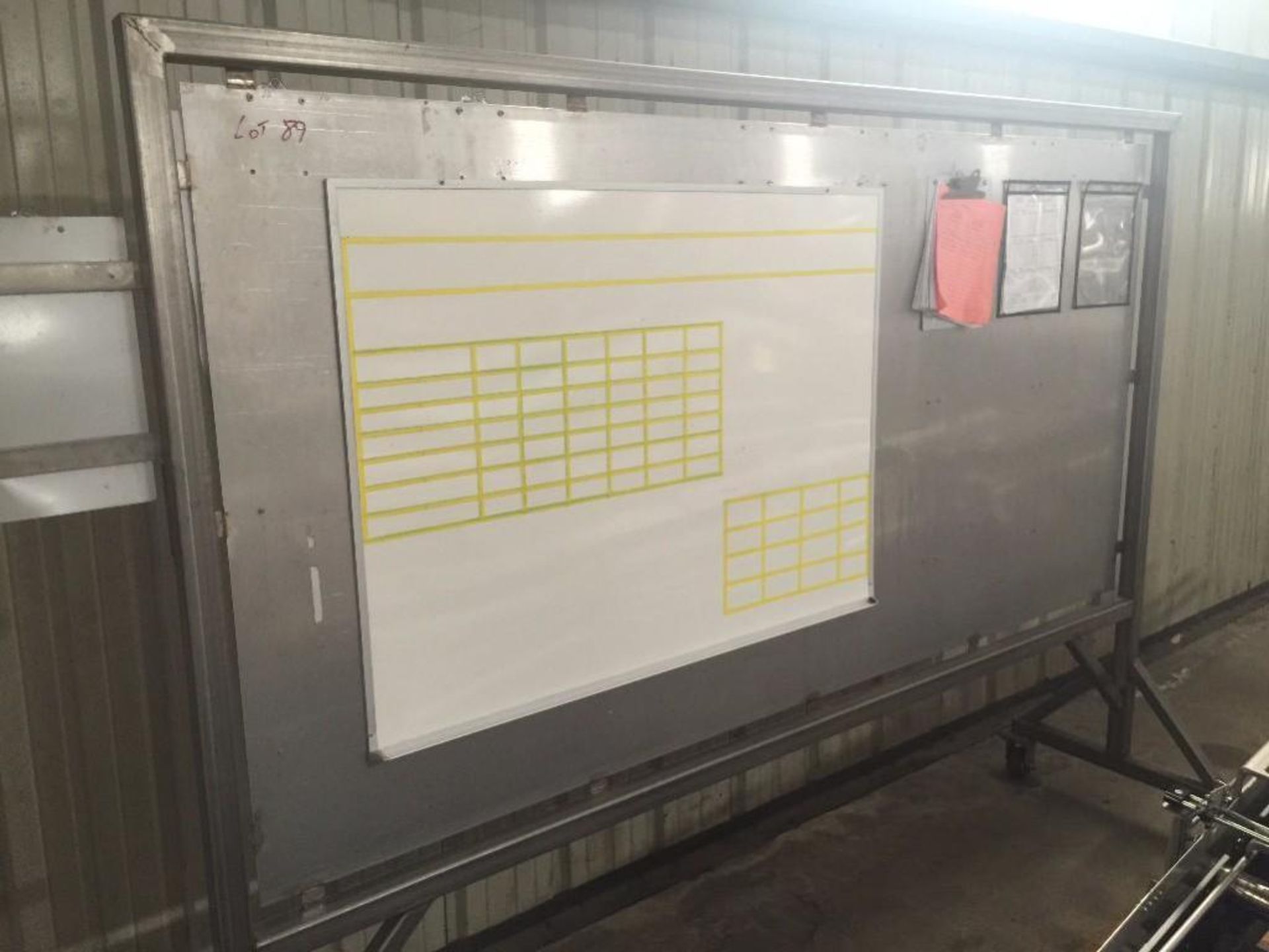 SS planning board on wheels, 4 x 8 ft. ** (Located in Russellville, Arkansas) ** Rigging Fee: $50