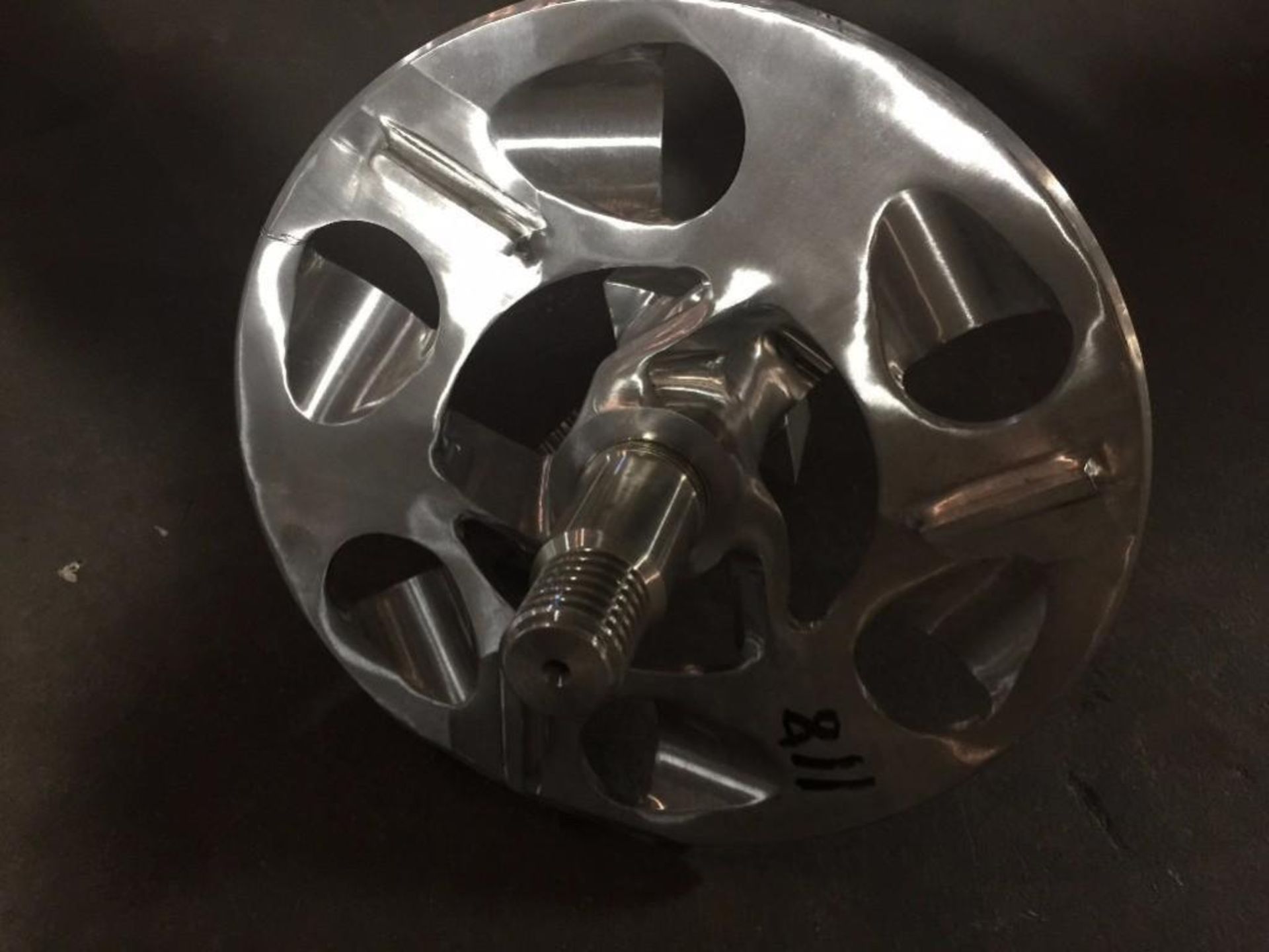 SS pump impeller, 10 in. dia. ** (Located in Russellville, Arkansas) ** Rigging Fee: $25 - Image 4 of 4