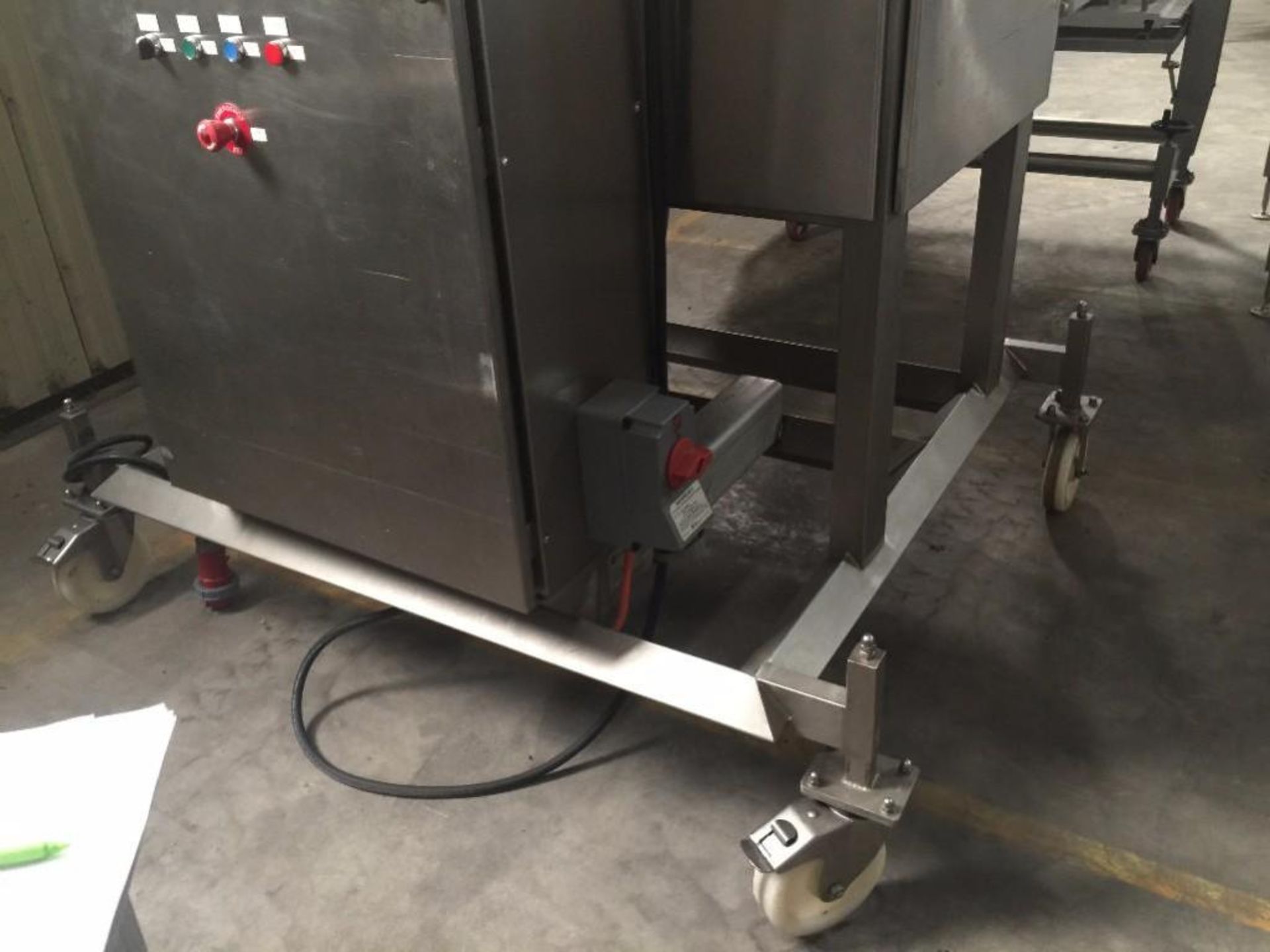 2009 Mondini cheese doser, model DF/GS-4, on wheels, with controls, panelview plus 750 controls and - Image 23 of 26