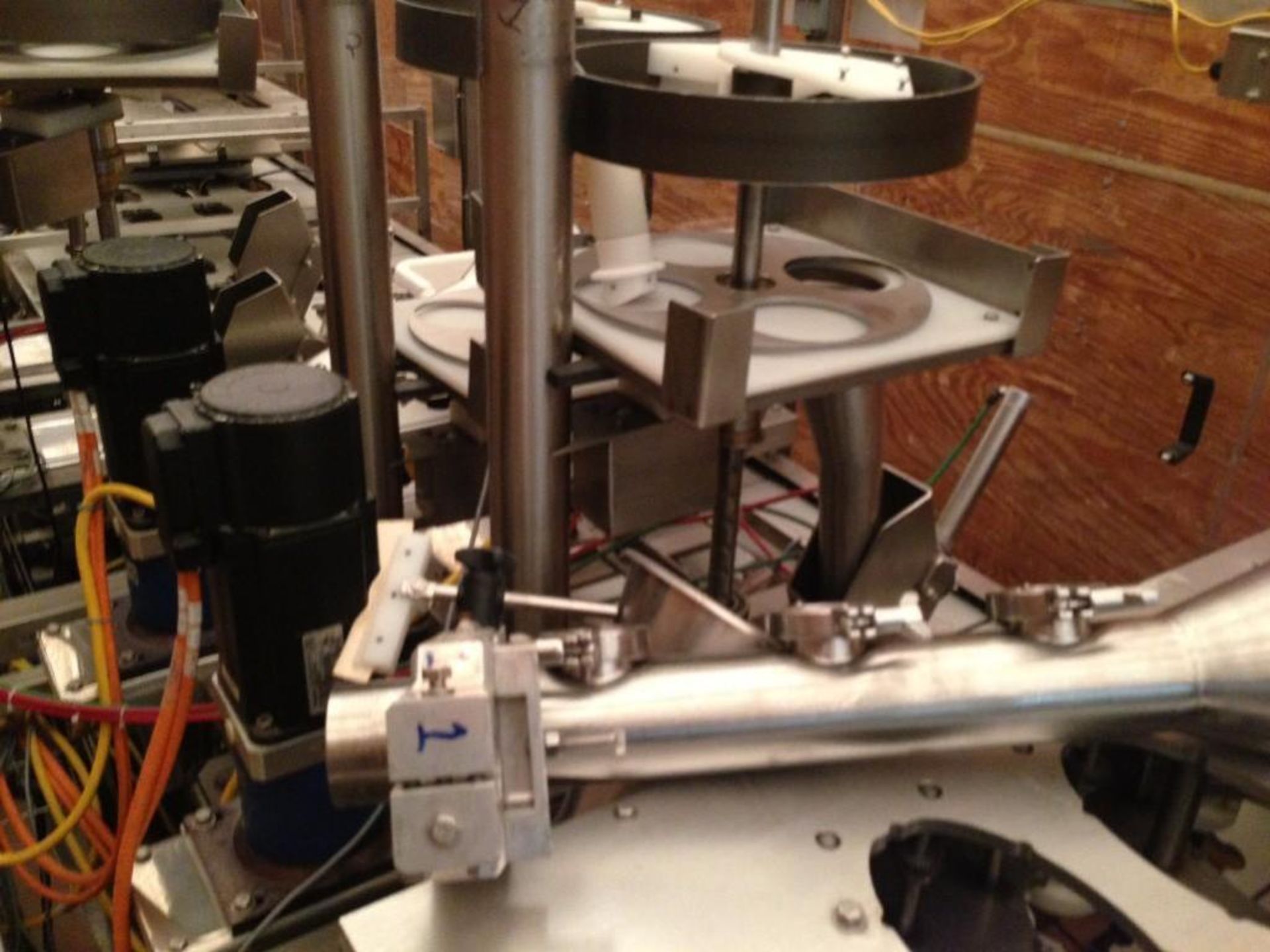 (2008) Orics Industries 4-up Cup Filler, Model S-30, s/n PEAC 6498-1, with Denester, Film Sealer and - Bild 6 aus 40