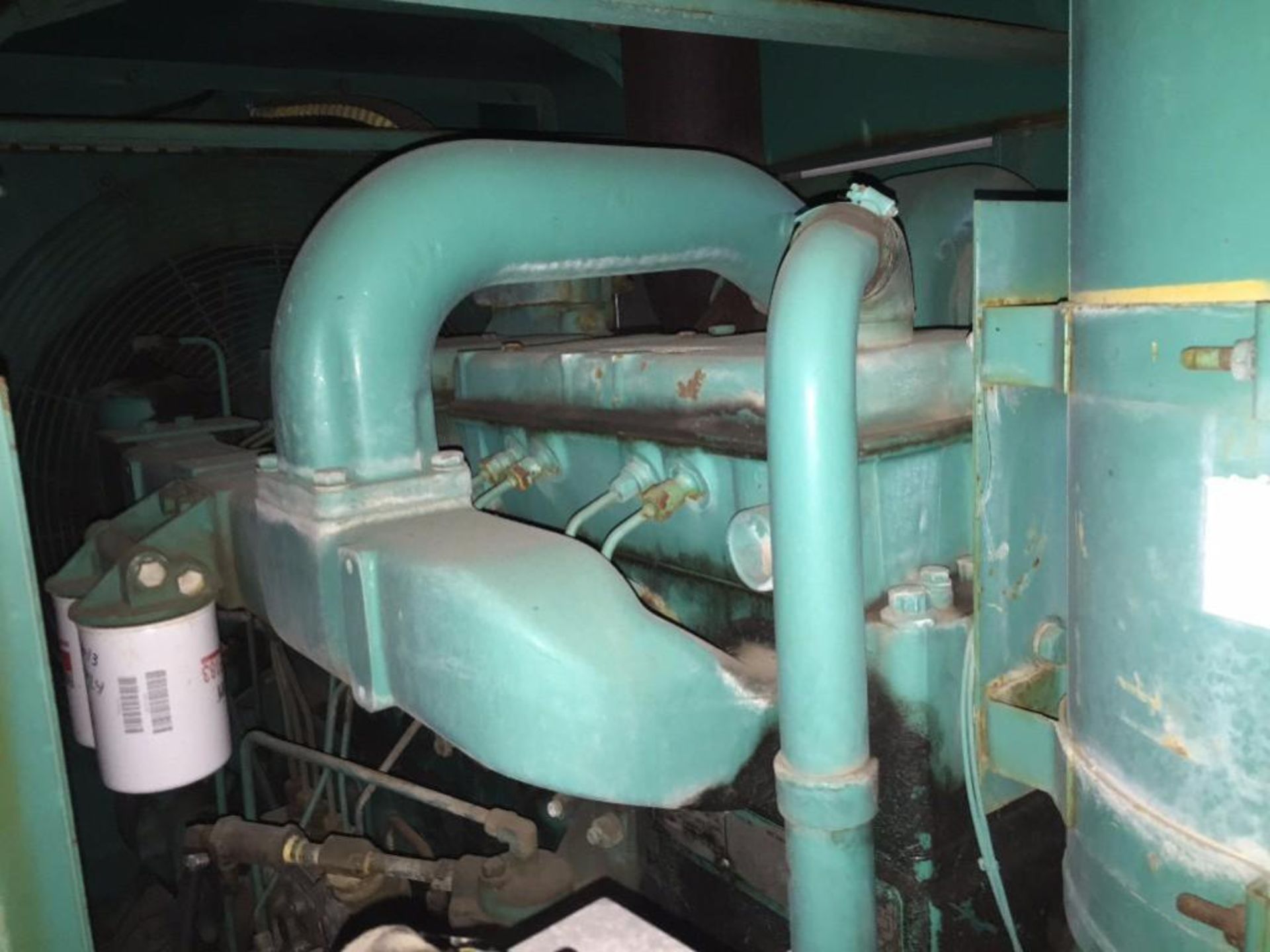 Onan diesel generator, 6 cylinder Allis Chalmers engine, fuel tank.** (Located in Omaha, Nebraska) * - Bild 4 aus 14