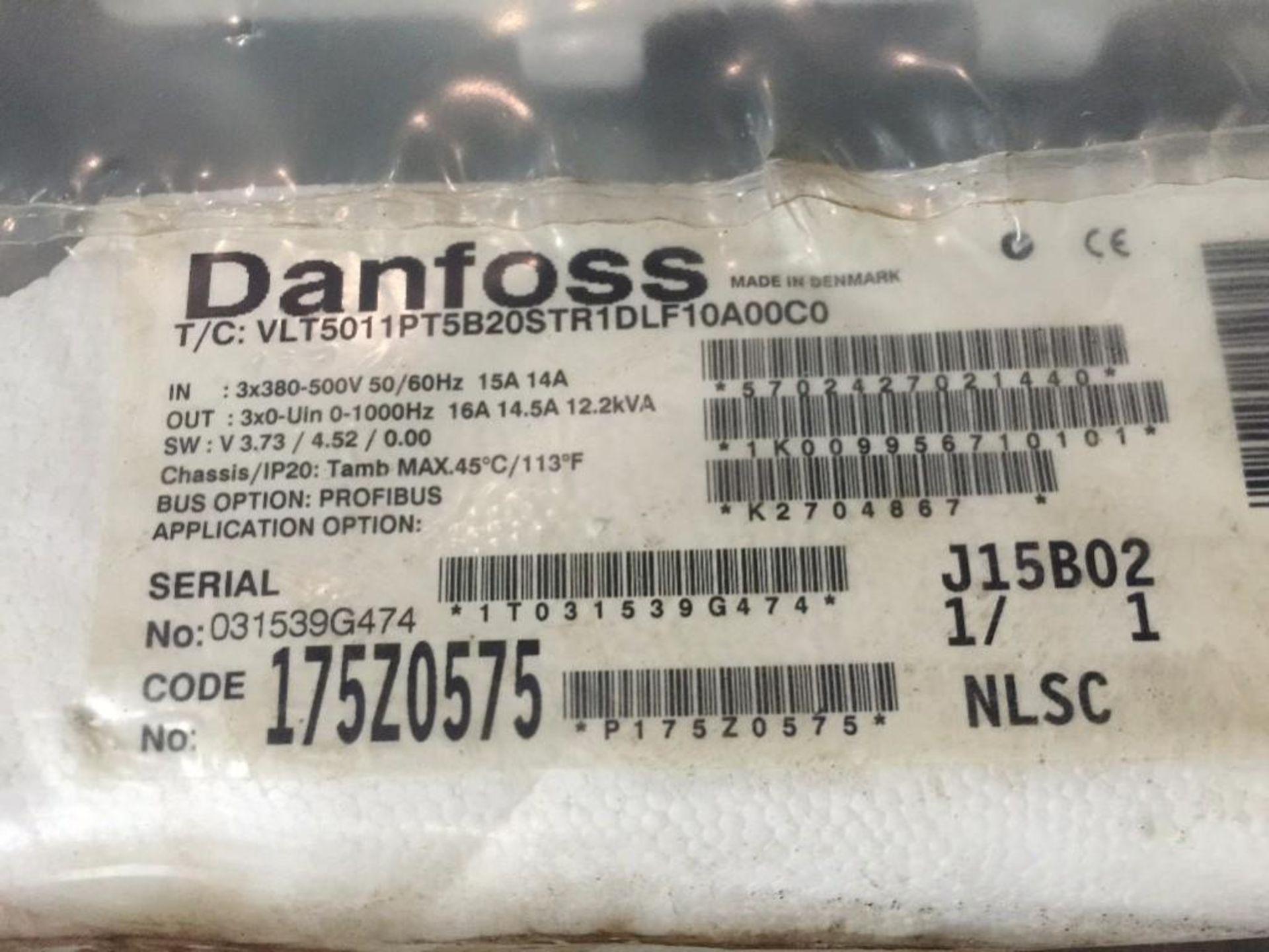 (2) Danfoss variable drive (EACH). ** (Located in Russellville, Arkansas) ** Rigging Fee: $50 - Image 2 of 3