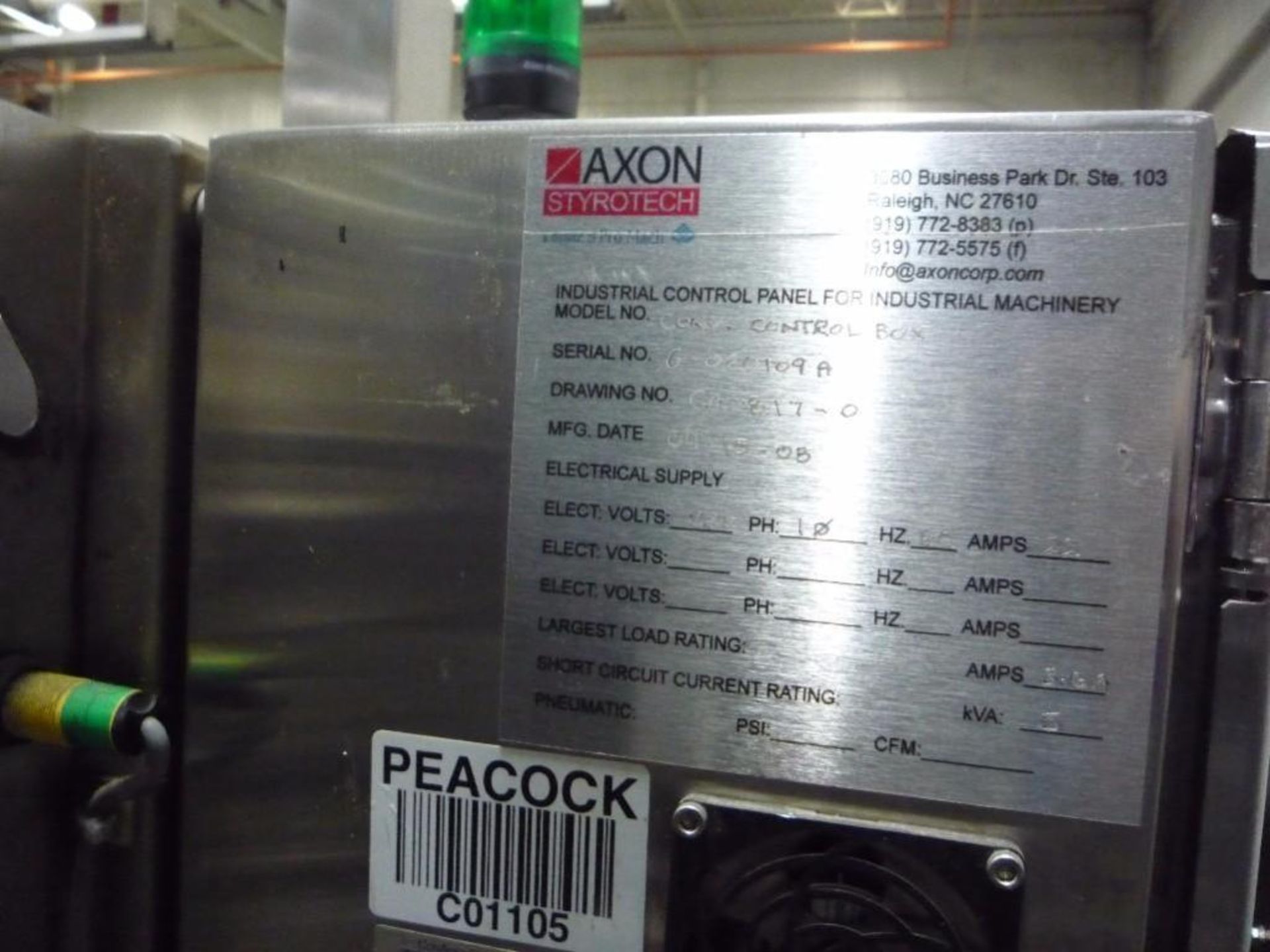 Tamper Skid Indluding (3) Axon EZ Seal EZ-300 Tamper Seal Sleever; (2) Axon Heat Tunnel Sealers Mode - Bild 19 aus 22