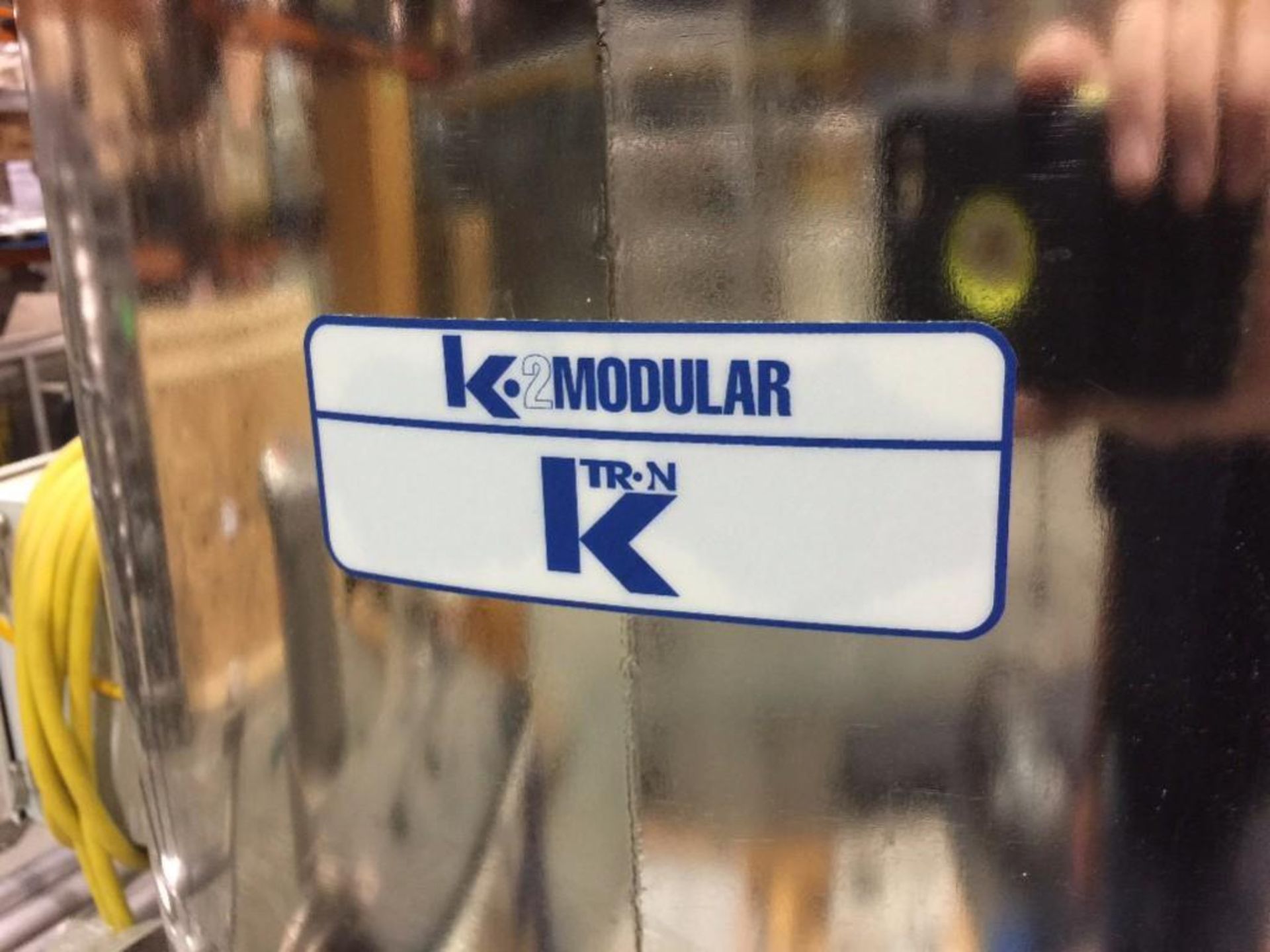 Ktron modular ingredient feeder, model K2, with SS hopper, 46 x 22 in. dia. ** (Located in Omaha, Ne - Bild 2 aus 8