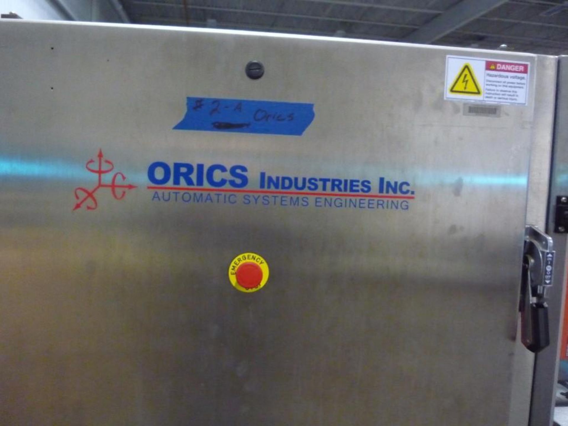 (2008) Orics Industries 4-up Cup Filler, Model S-30, s/n PEAC 6498-1, with Denester, Film Sealer and - Bild 35 aus 40