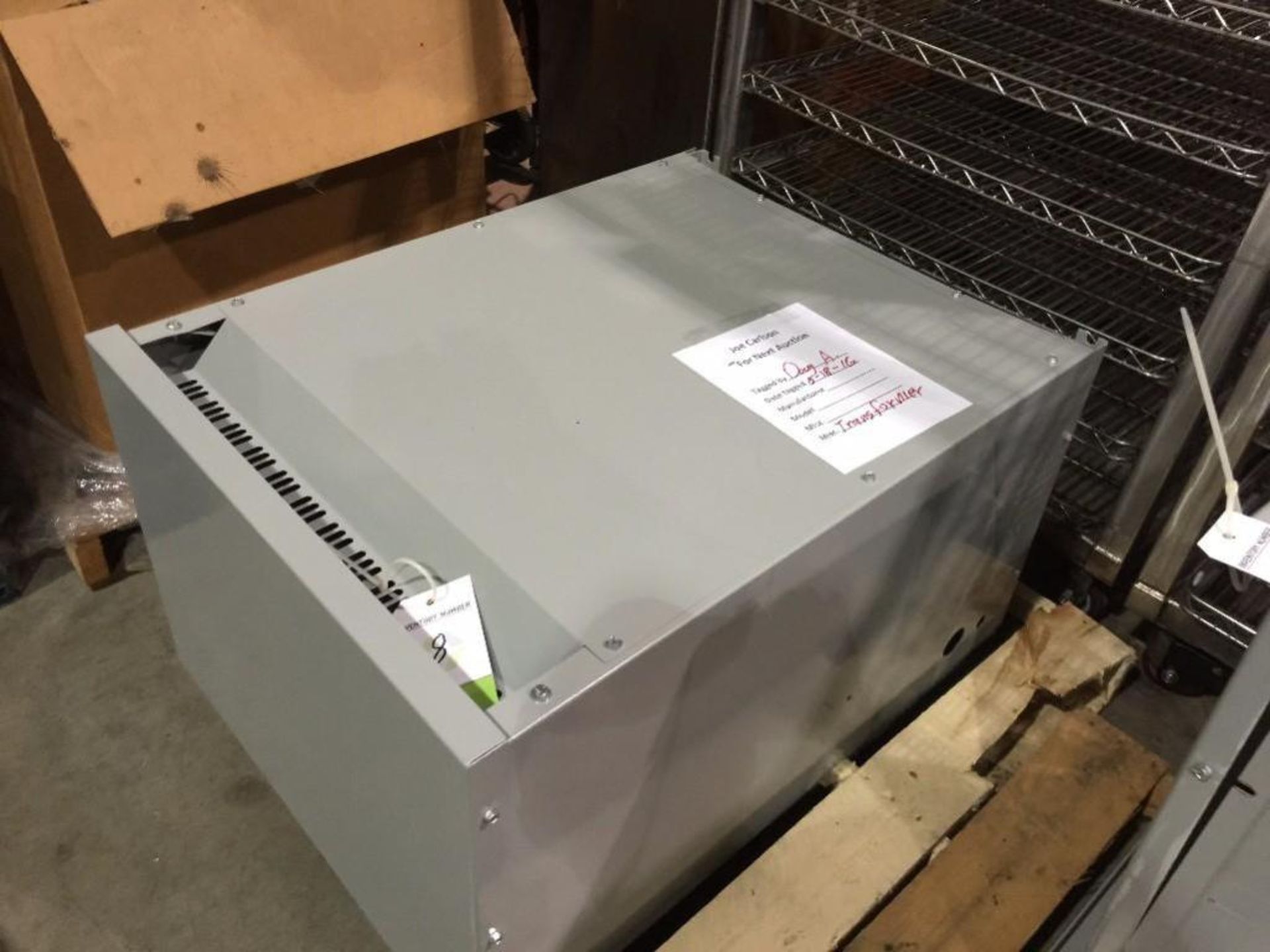 Eaton dry-type transformer (unable to ready info tag)** (Located in Omaha, Nebraska) ** Rigging Fee: