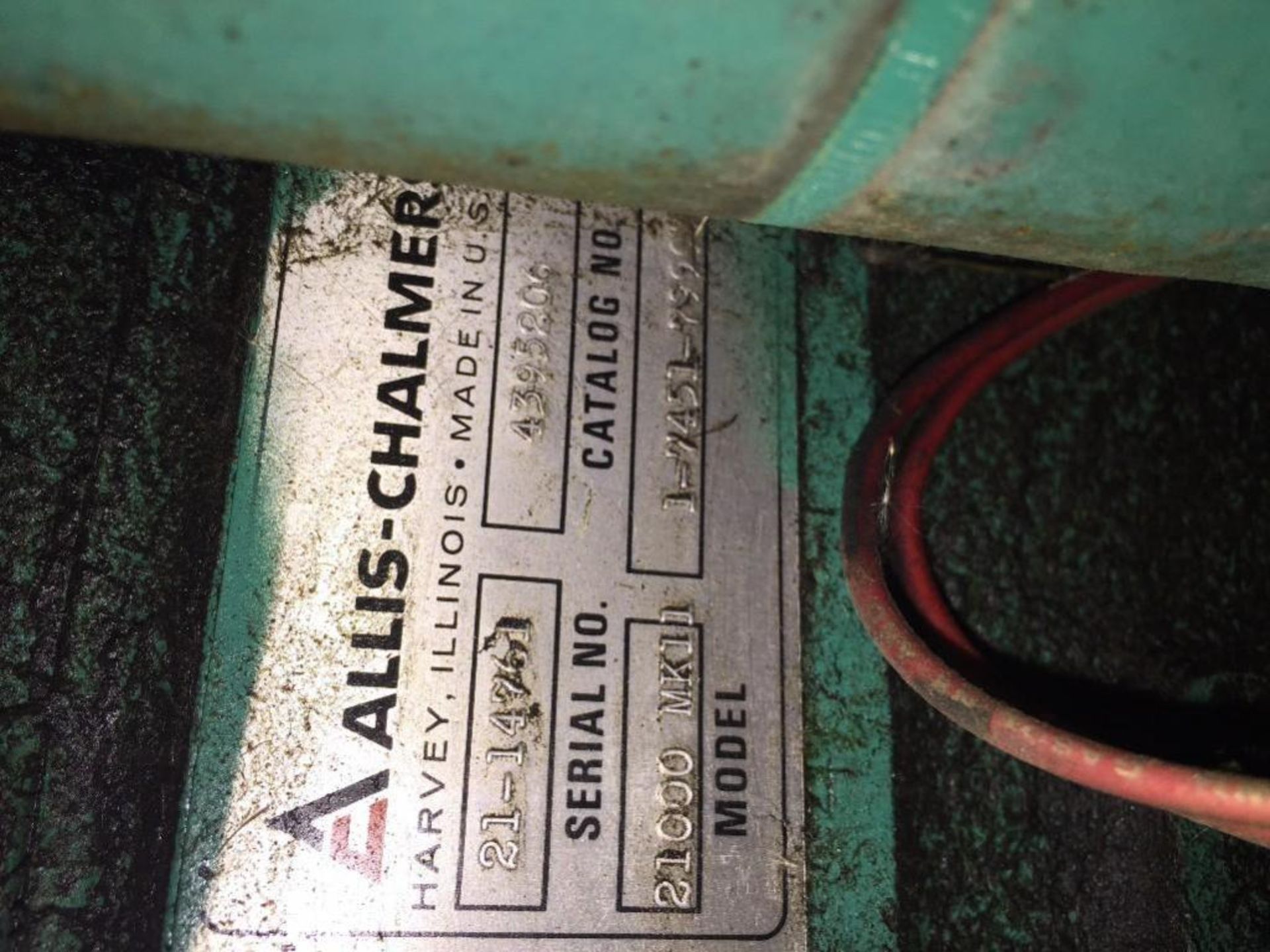 Onan diesel generator, 6 cylinder Allis Chalmers engine, fuel tank.** (Located in Omaha, Nebraska) * - Bild 11 aus 14