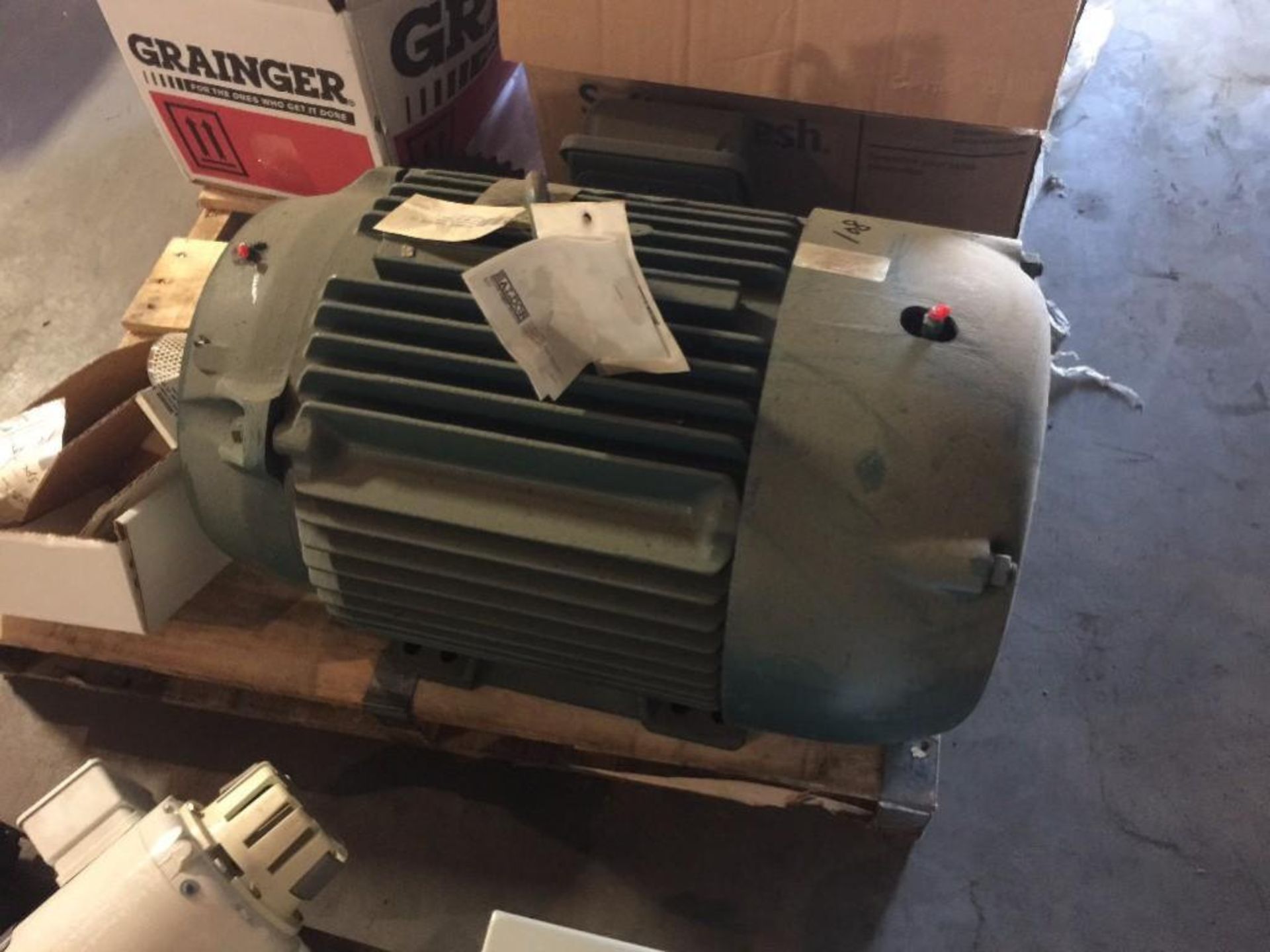 Electric motor, 50 hp, 3 phase, 1776 rpm, frame 326TC. ** (Located in Russellville, Arkansas) ** Rig