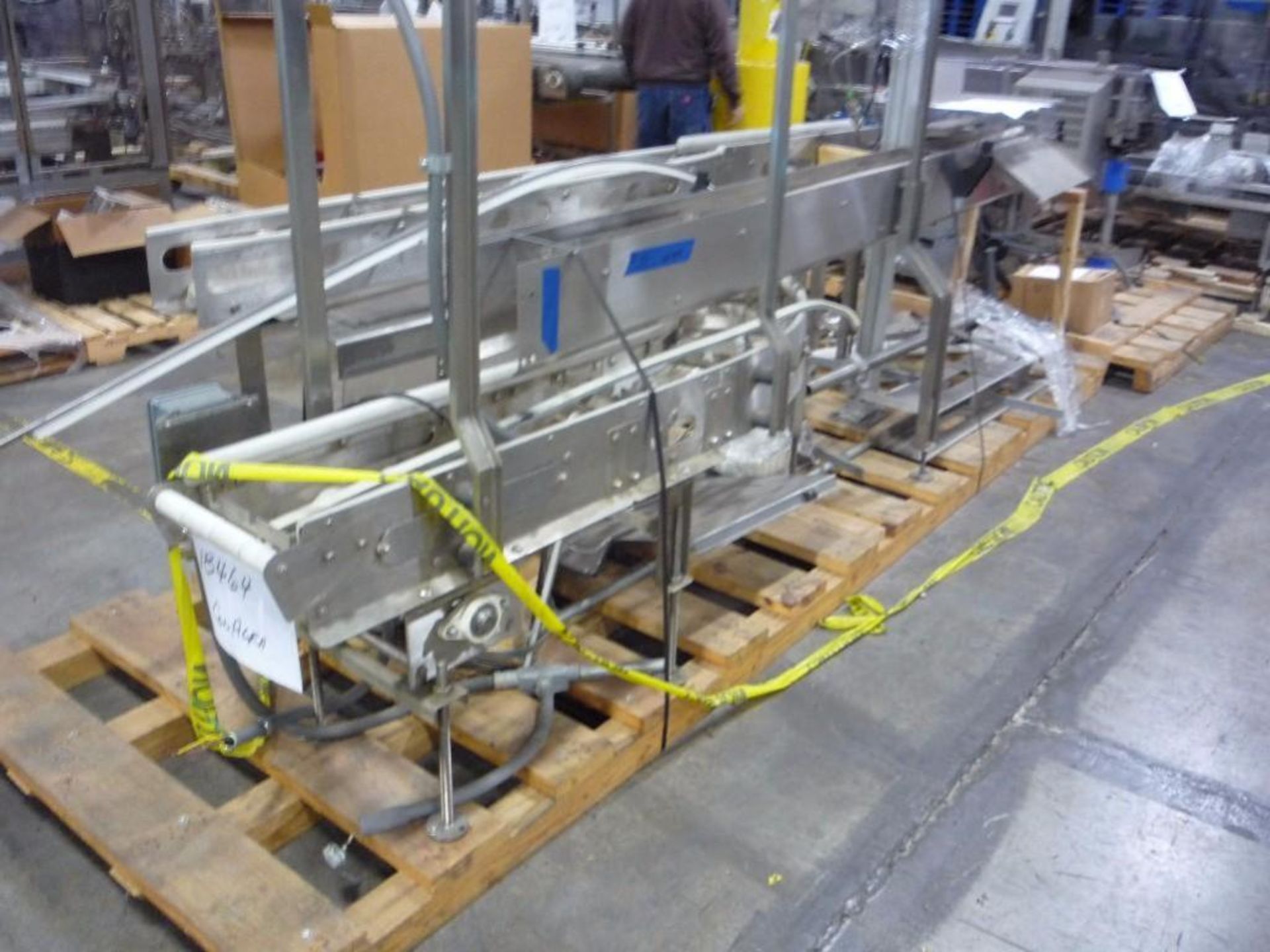 Skid with (2) Conveyor Control Panels. ** (Located in Archbold, Ohio) ** Rigging Fee: $150