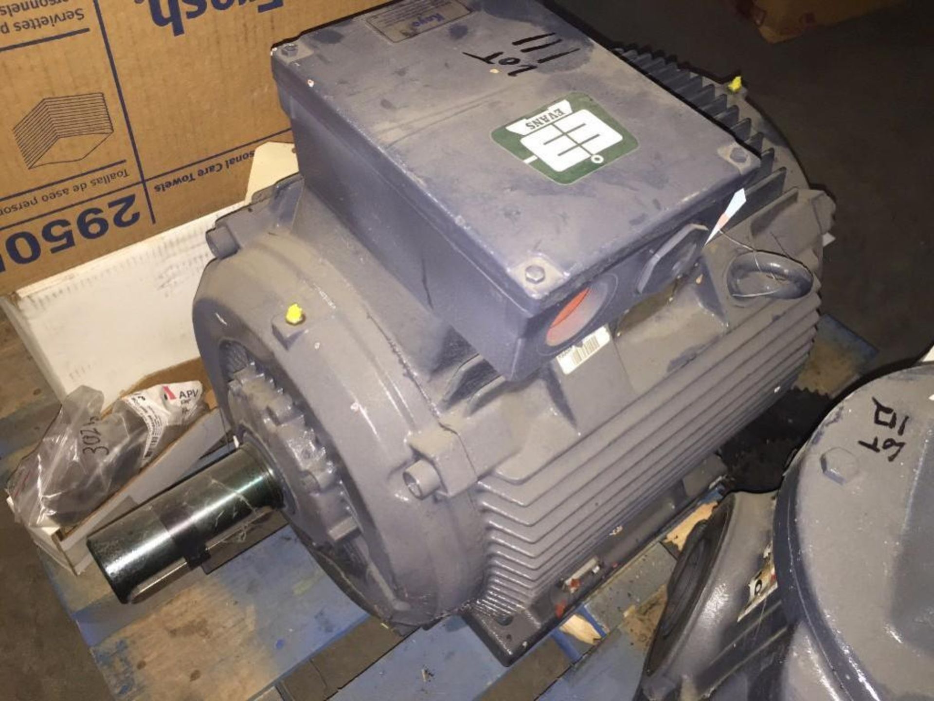 Large electric motor. ** (Located in Russellville, Arkansas) ** Rigging Fee: $25