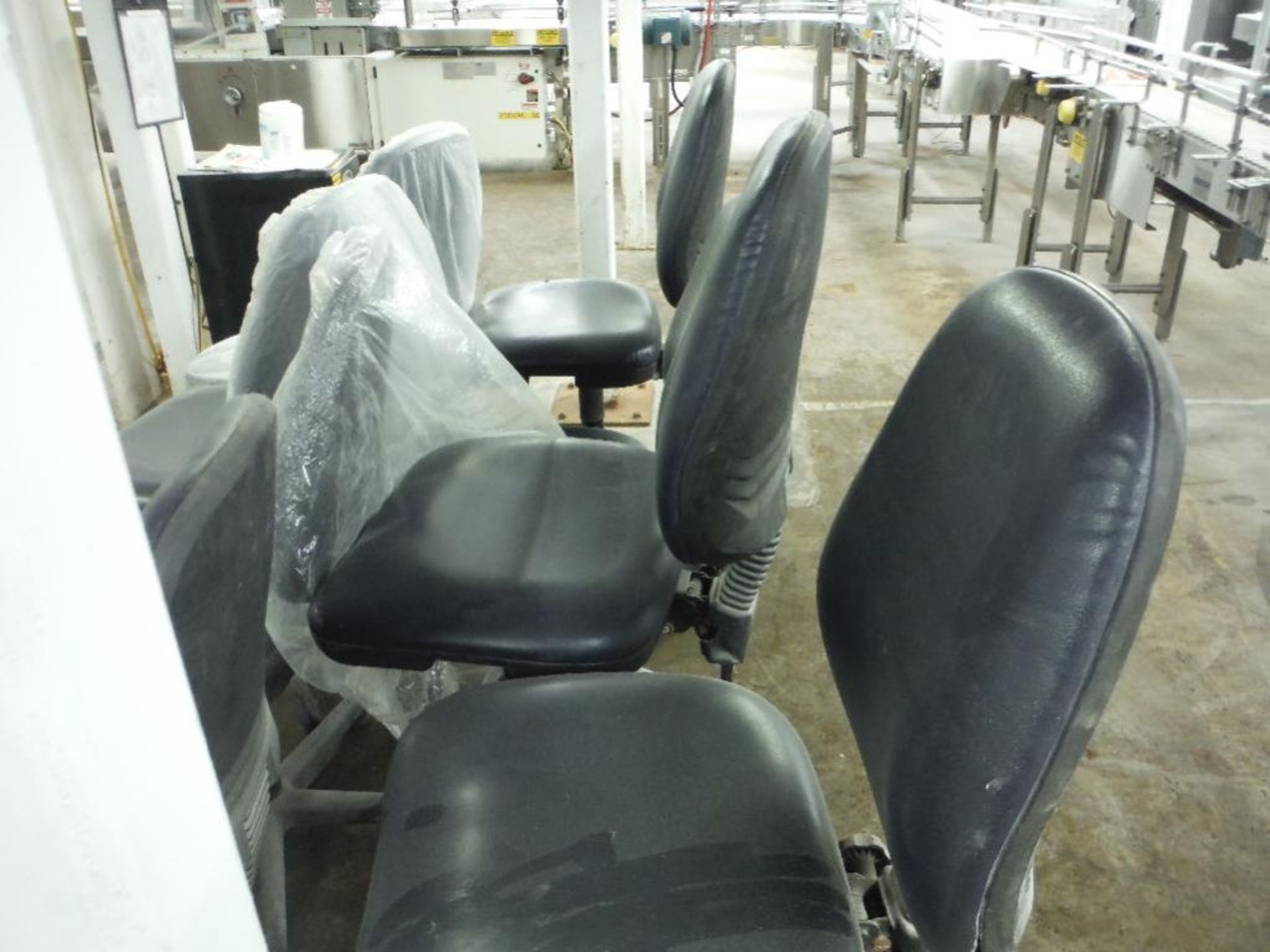 (10) Office chairs, (4) lunch room chairs (LOT). Rigging Fee: $50 - Image 3 of 3