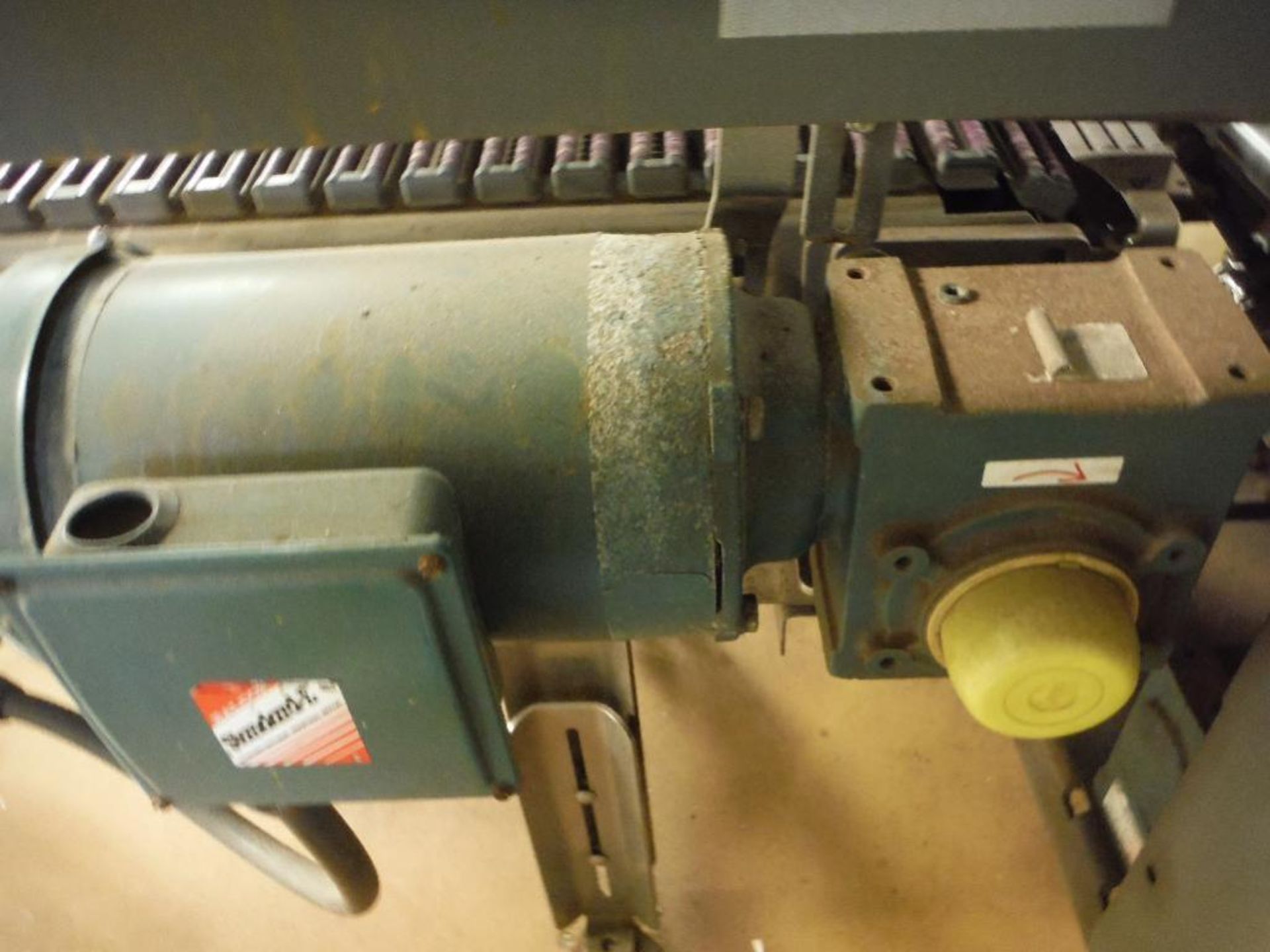 Nercon SS infeed conveyor, 96 in. x 12 in., w/ drive. Rigging Fee: $150 - Image 5 of 9