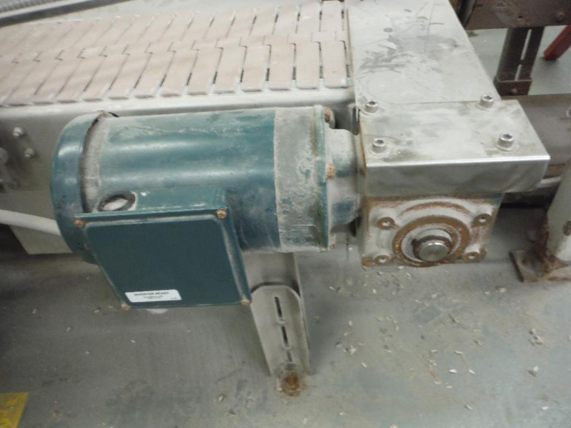 Nercon SS 90 degree turn conveyor, 60 in. x 24 in., 12 in. wide belt.. Rigging Fee: $150 - Image 3 of 6