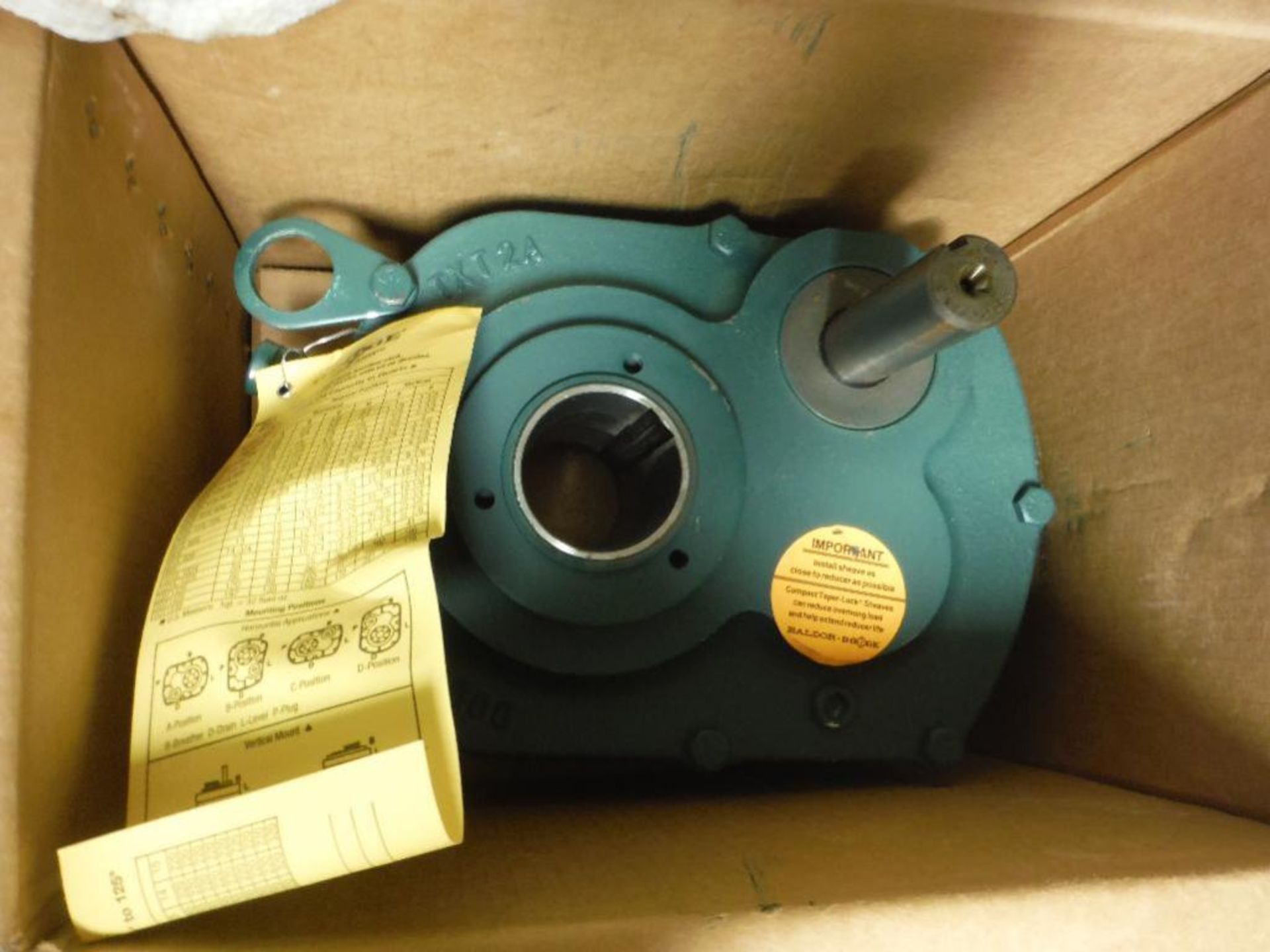 Dodge taper bush reducer. Rigging Fee: $25