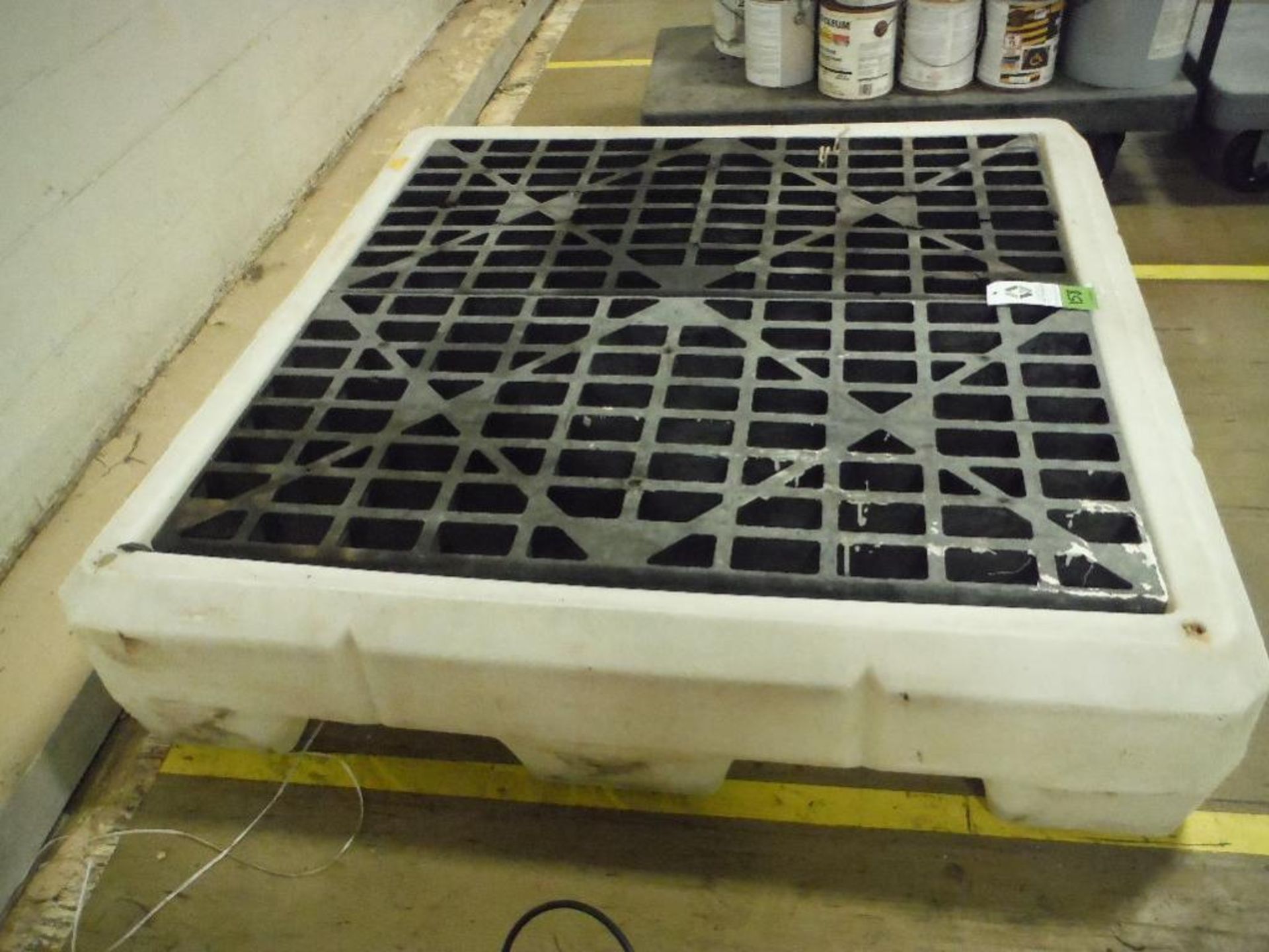 Spill containment pallet. Rigging Fee: $25 - Image 2 of 2