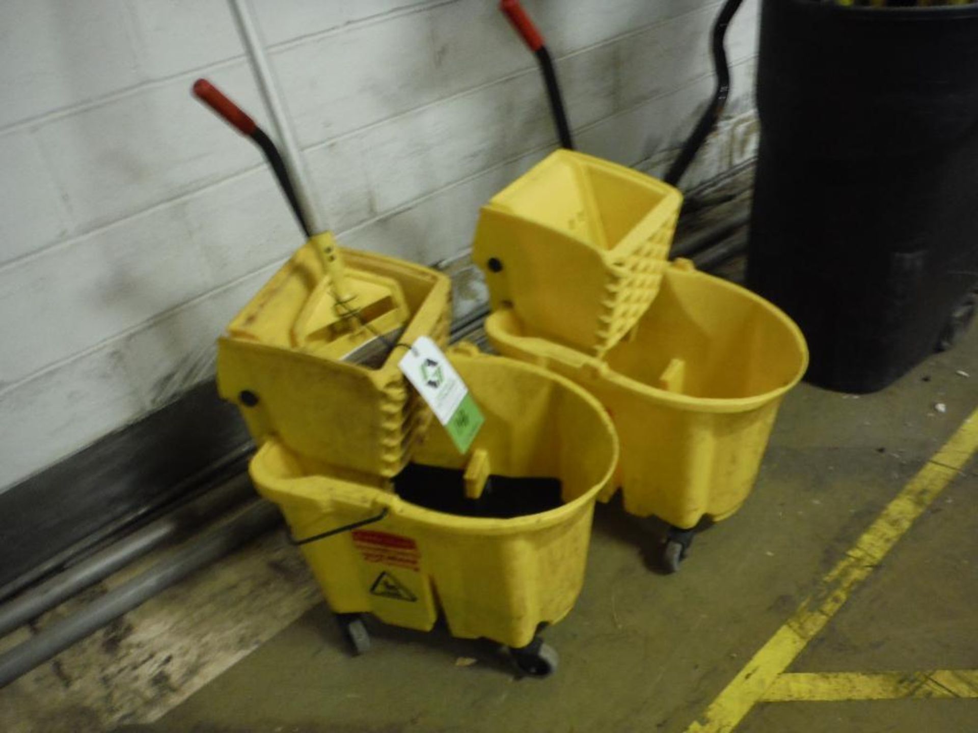 (2) Rubbermaid, mop buckets (LOT). Rigging Fee: $25 - Image 2 of 2