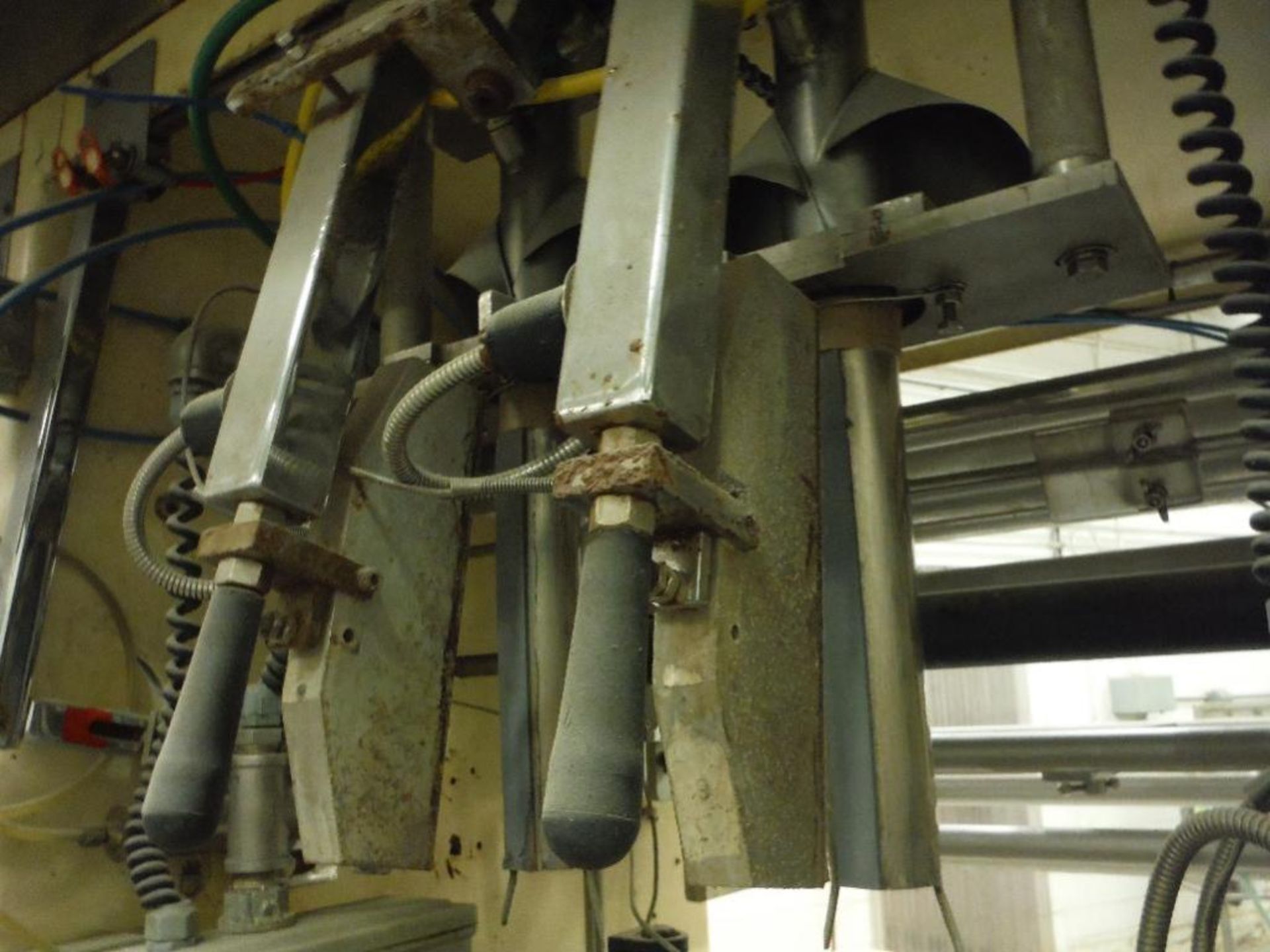 General Packaging Equipment vertical 2-up former/fill/seal/bagger, 15 in. jaw. No filler. Rigging Fe - Image 5 of 14