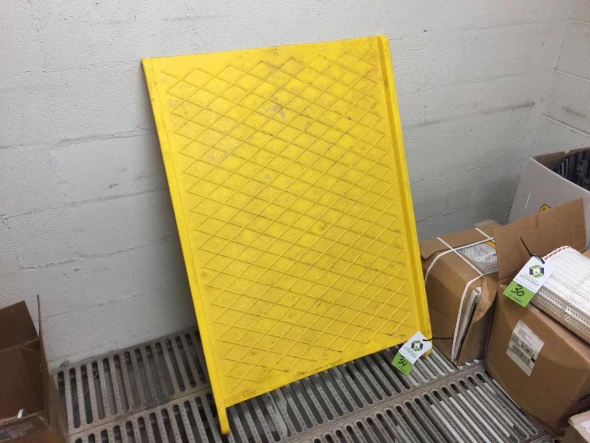 Poly ramp, 32 in. x 44 in. x 8 in. tall. Rigging Fee: $25