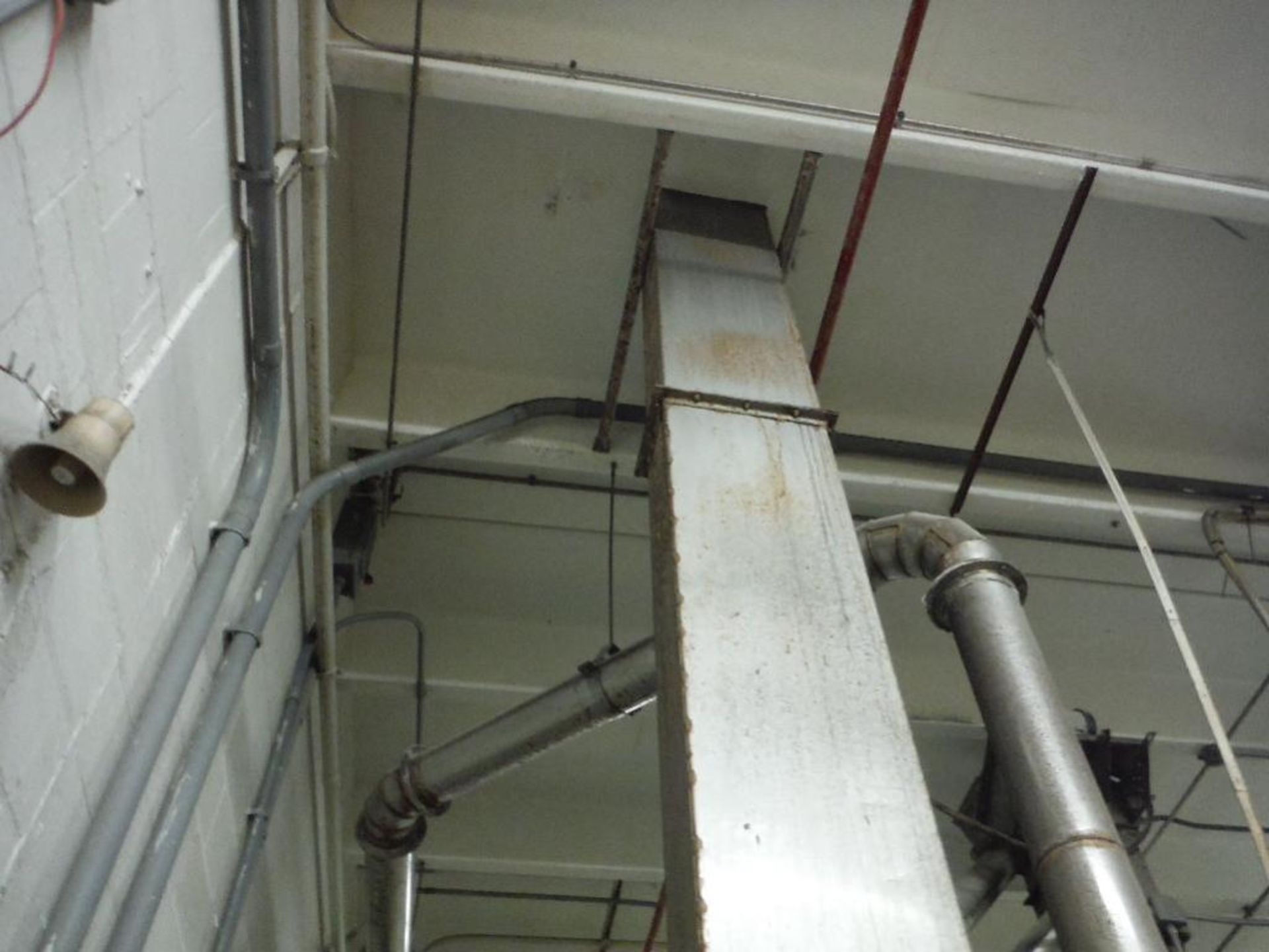 Universal vertical bucket elevator, 6 1/2 in. buckets x 20 ft. tall. Rigging Fee: $1500 - Image 2 of 6