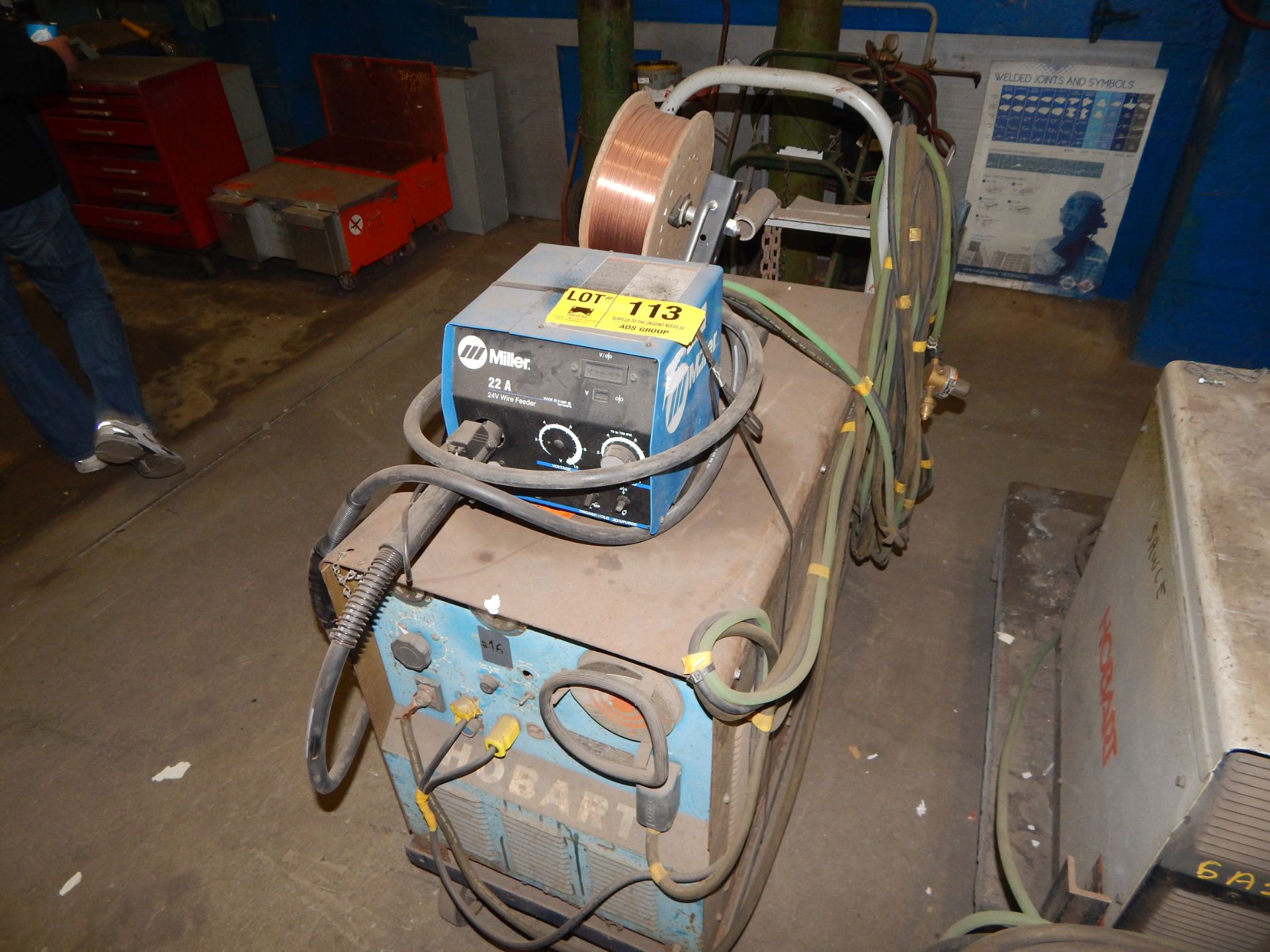 HOBART MIG WELDER S/N: N/A