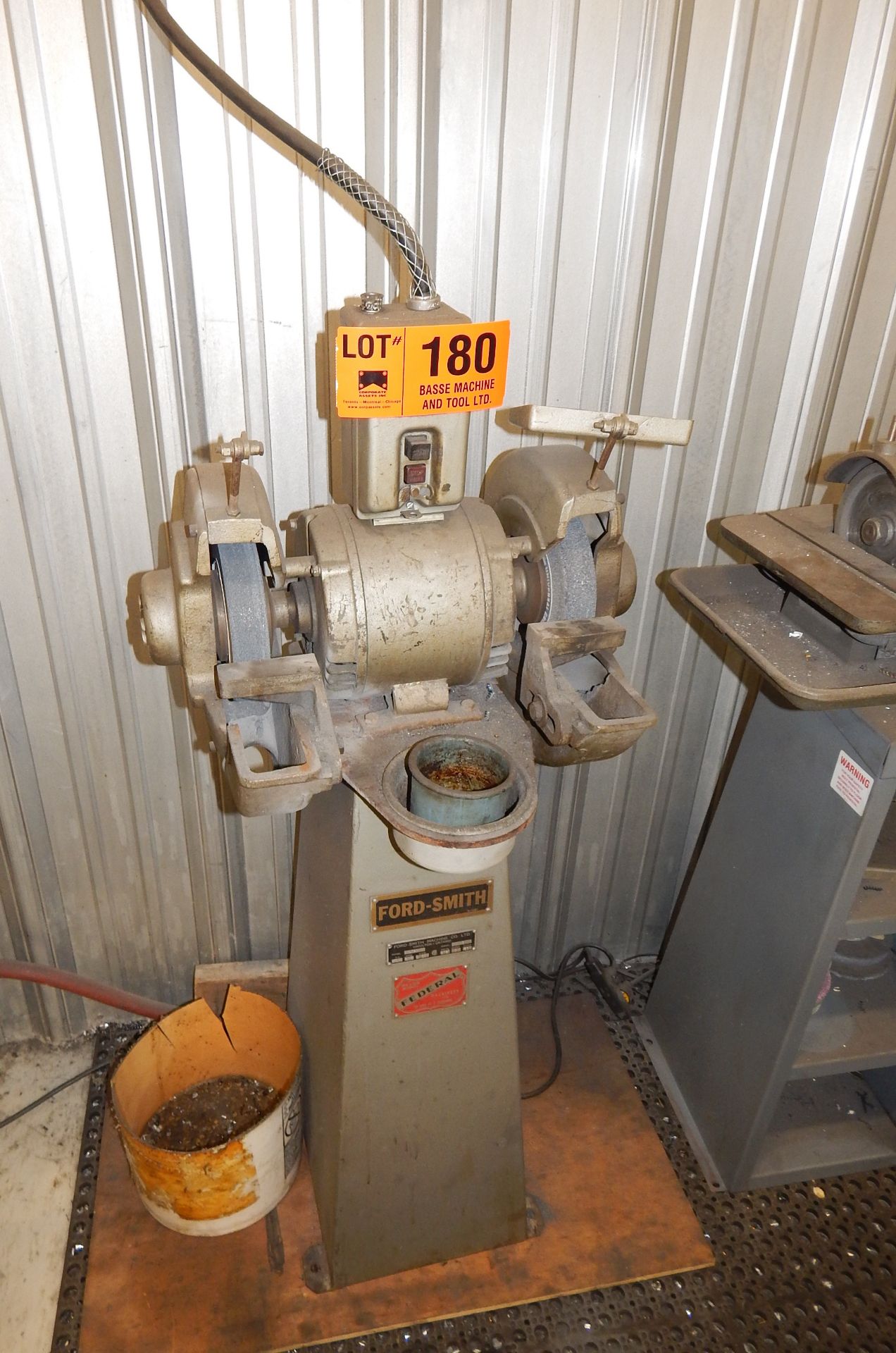 FORD-SMITH PEDESTAL GRINDER