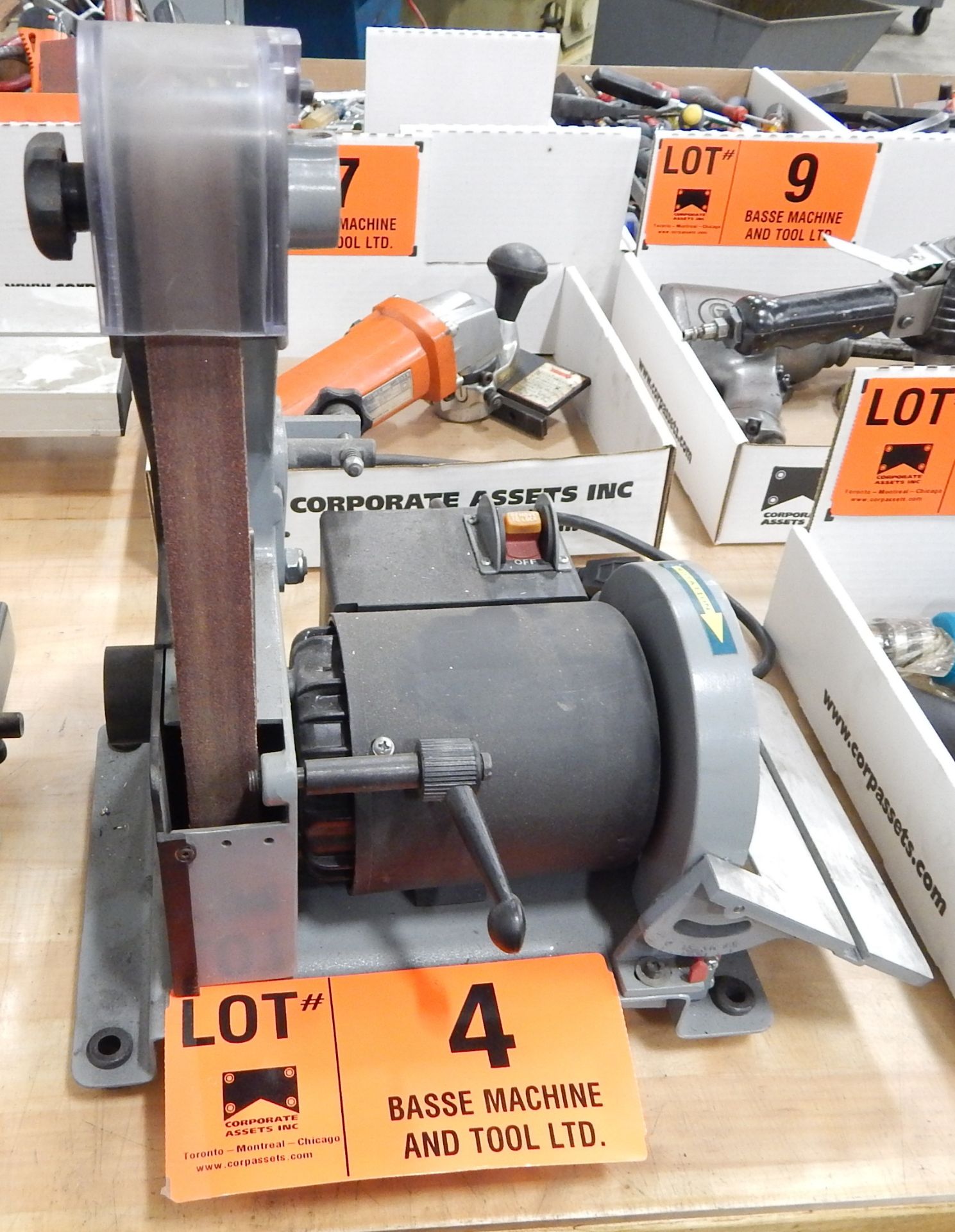 KING 1" VERTICAL BELT SANDER