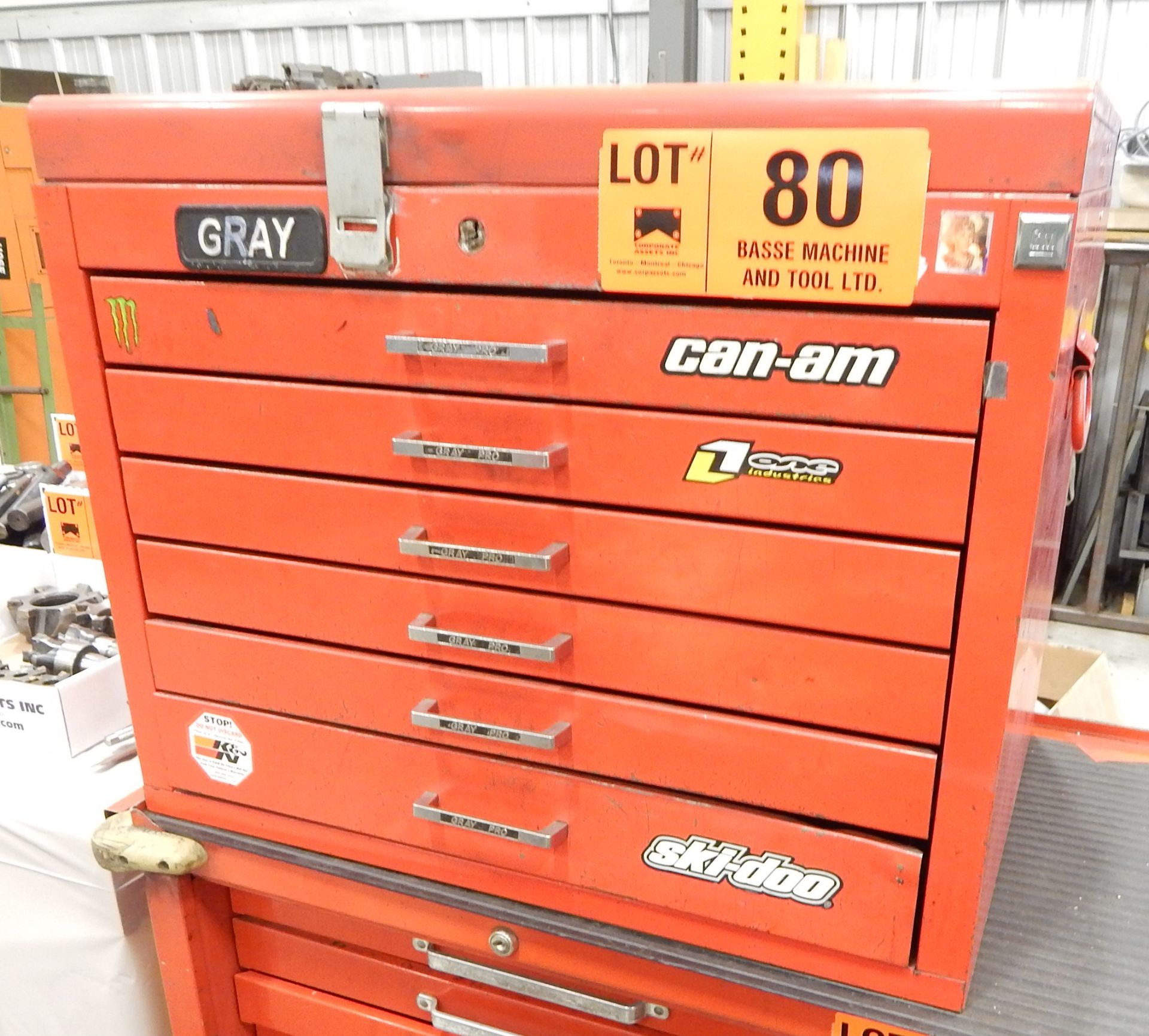 GRAY TOOL BOX