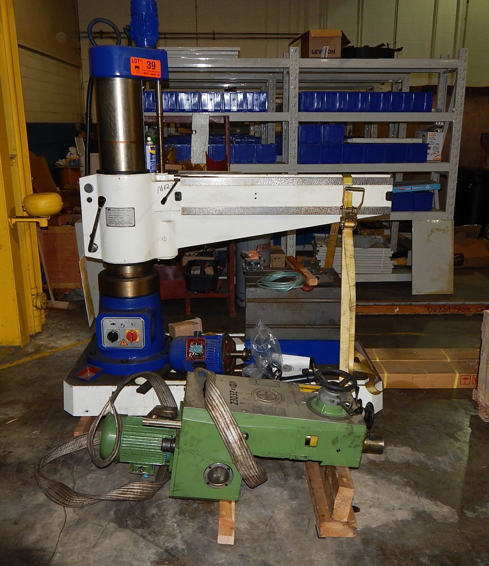 SMTCL (2010) Z3032X10/I 2' RADIAL ARM DRILL WITH BOX TABLE, S/N 10063734 (CI)