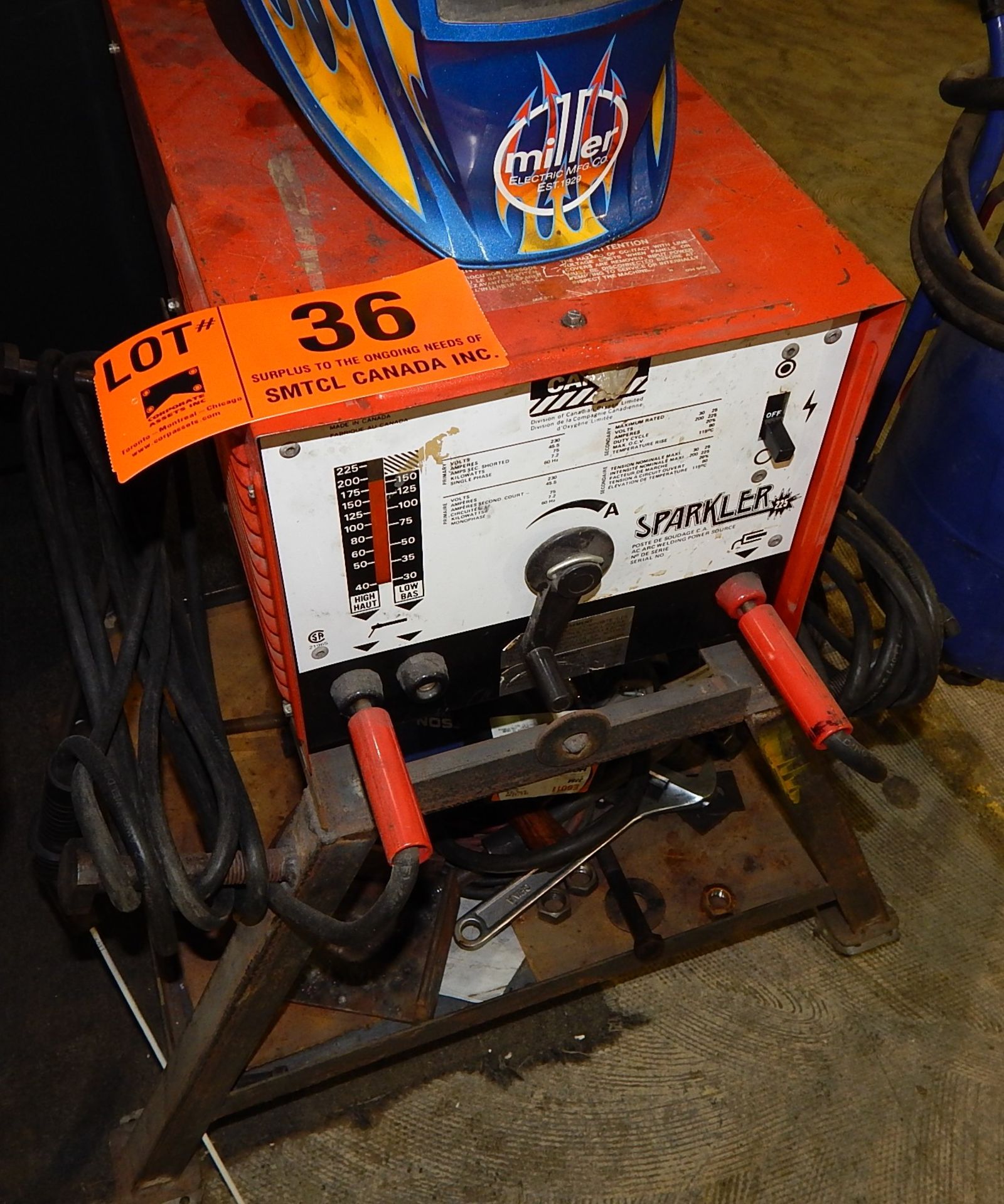 CANOX SPARKLER 225 ARC WELDER