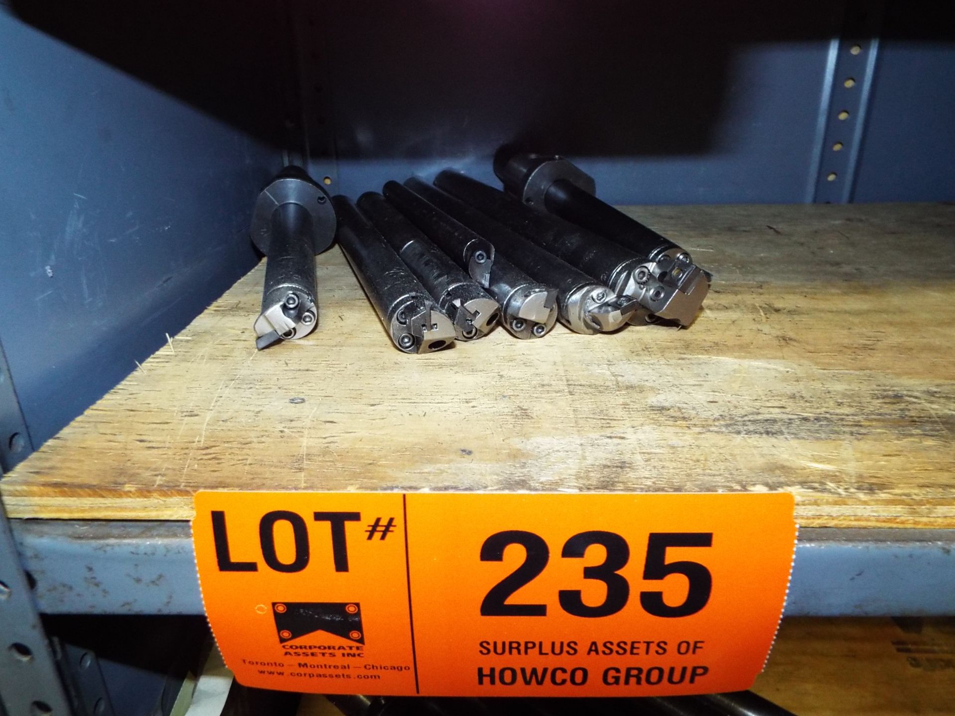 LOT/ SANDVIK EXCHANGEABLE HEAD CARBIDE INSERT BORING BARS