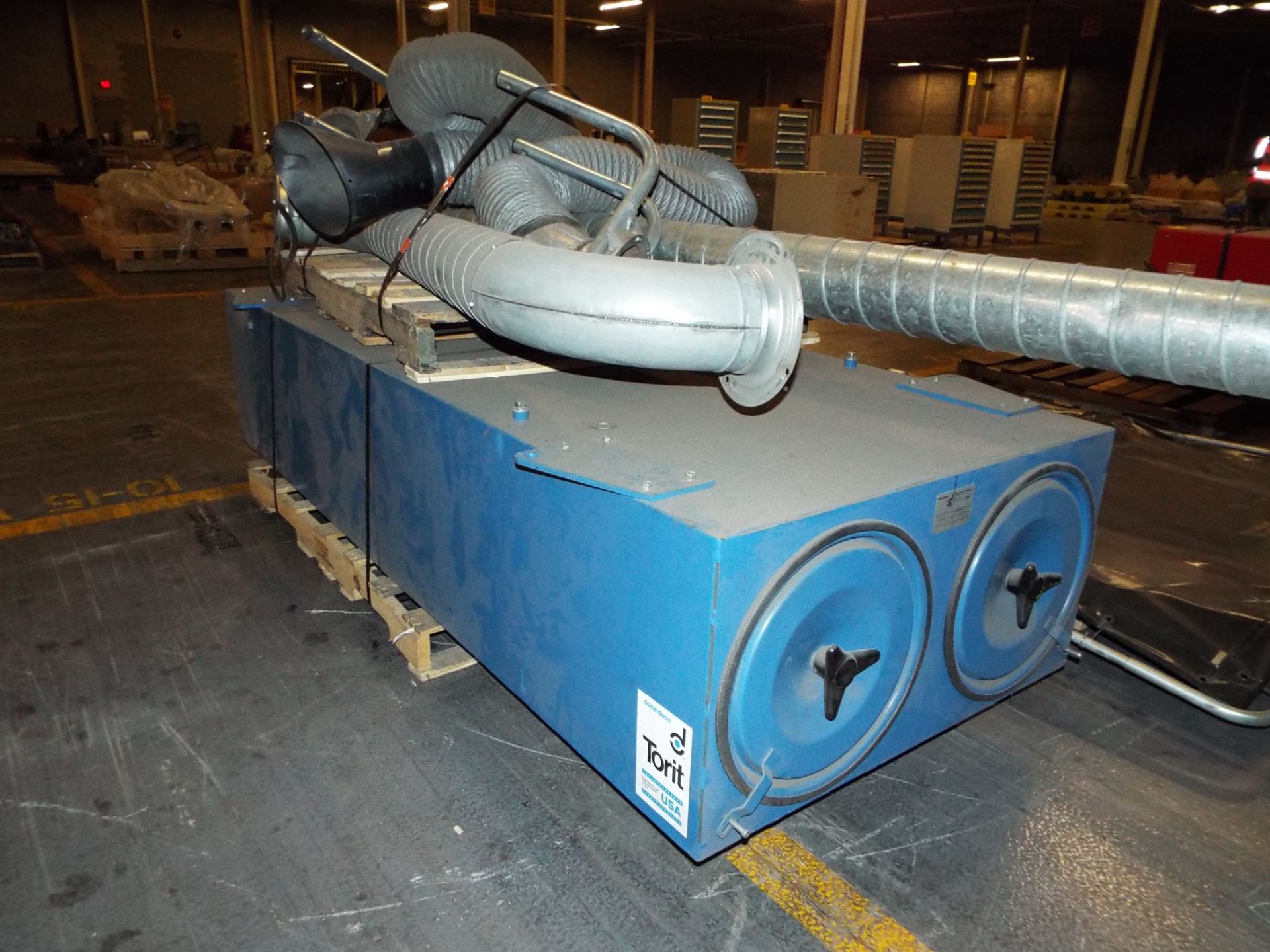 DONALDSON-TORIT T-2000 5 HP DUST COLLECTOR WITH SNORKELS - Image 2 of 3