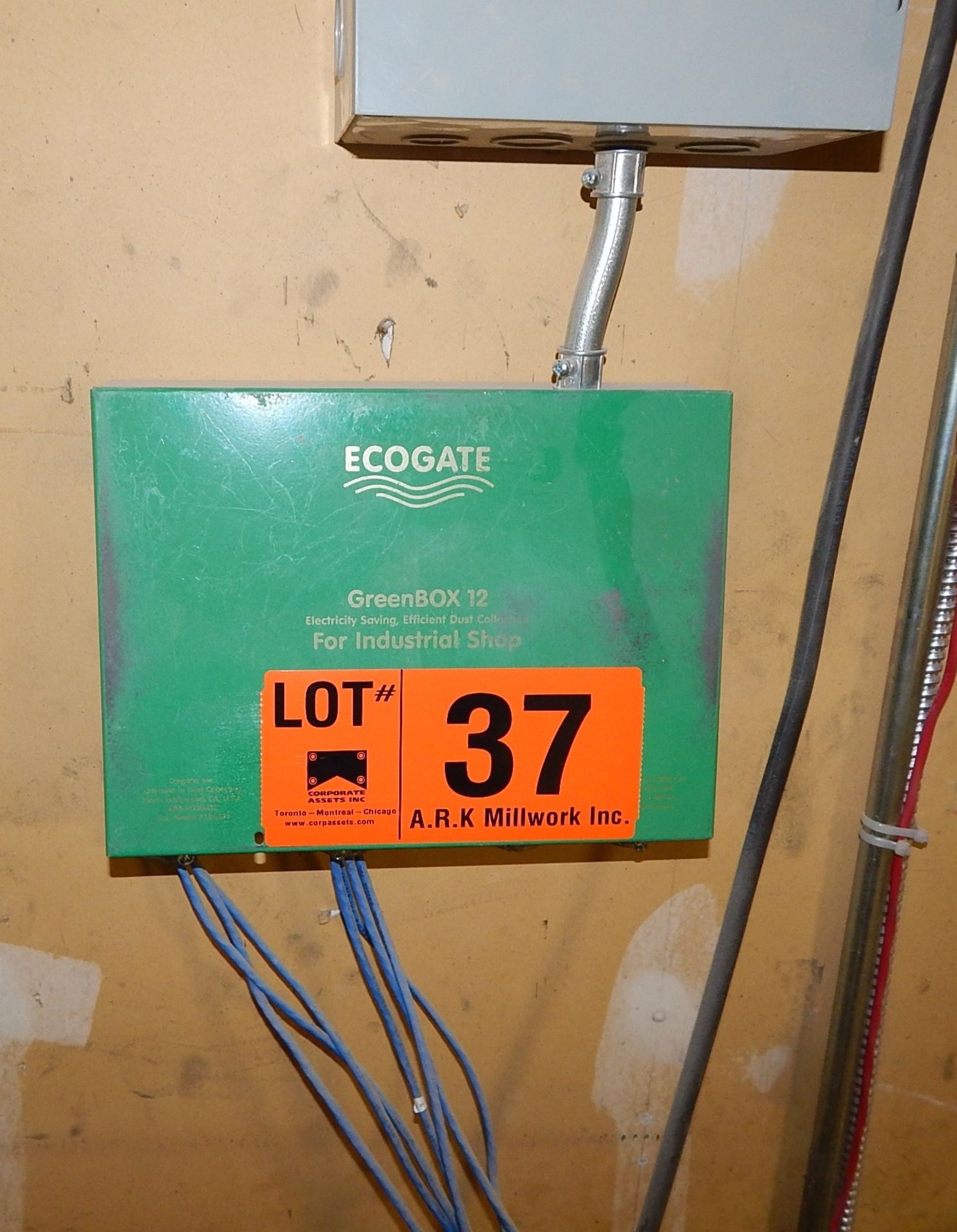 ELOGATE DUST COLLECTION CONTROLLER WITH (5) AUTOMATIC VALVES (CI)