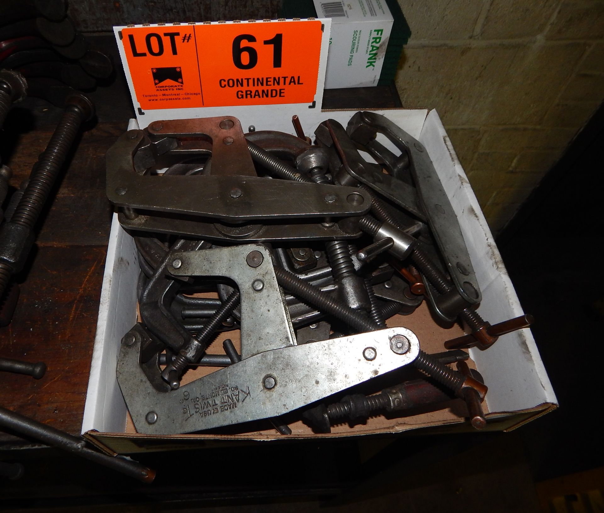 LOT/ C-CLAMPS