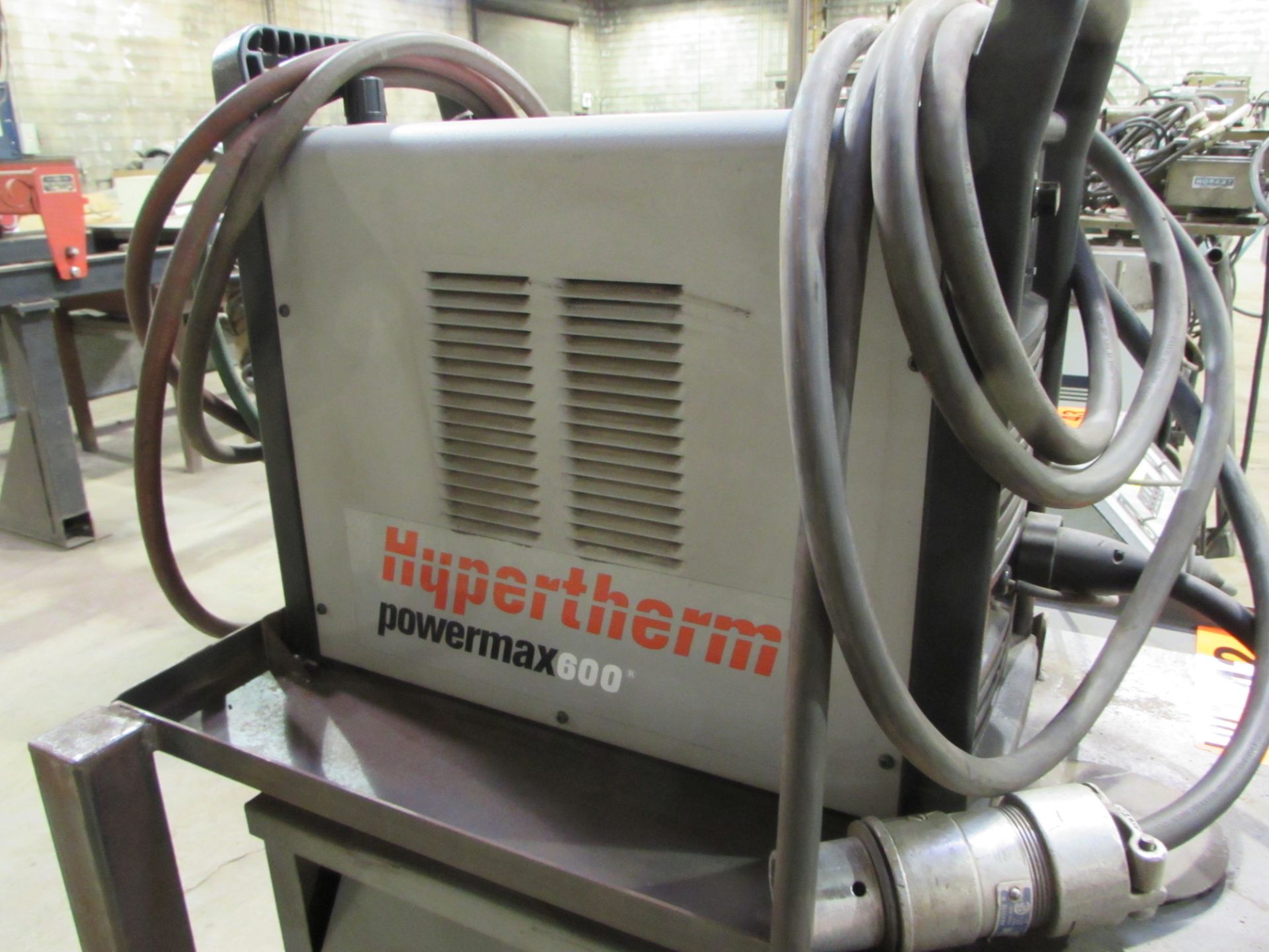 HYPERTHERM POWERMAX-600 PLASMA CUTTING SYSTEM S/N-058784 - Image 2 of 2