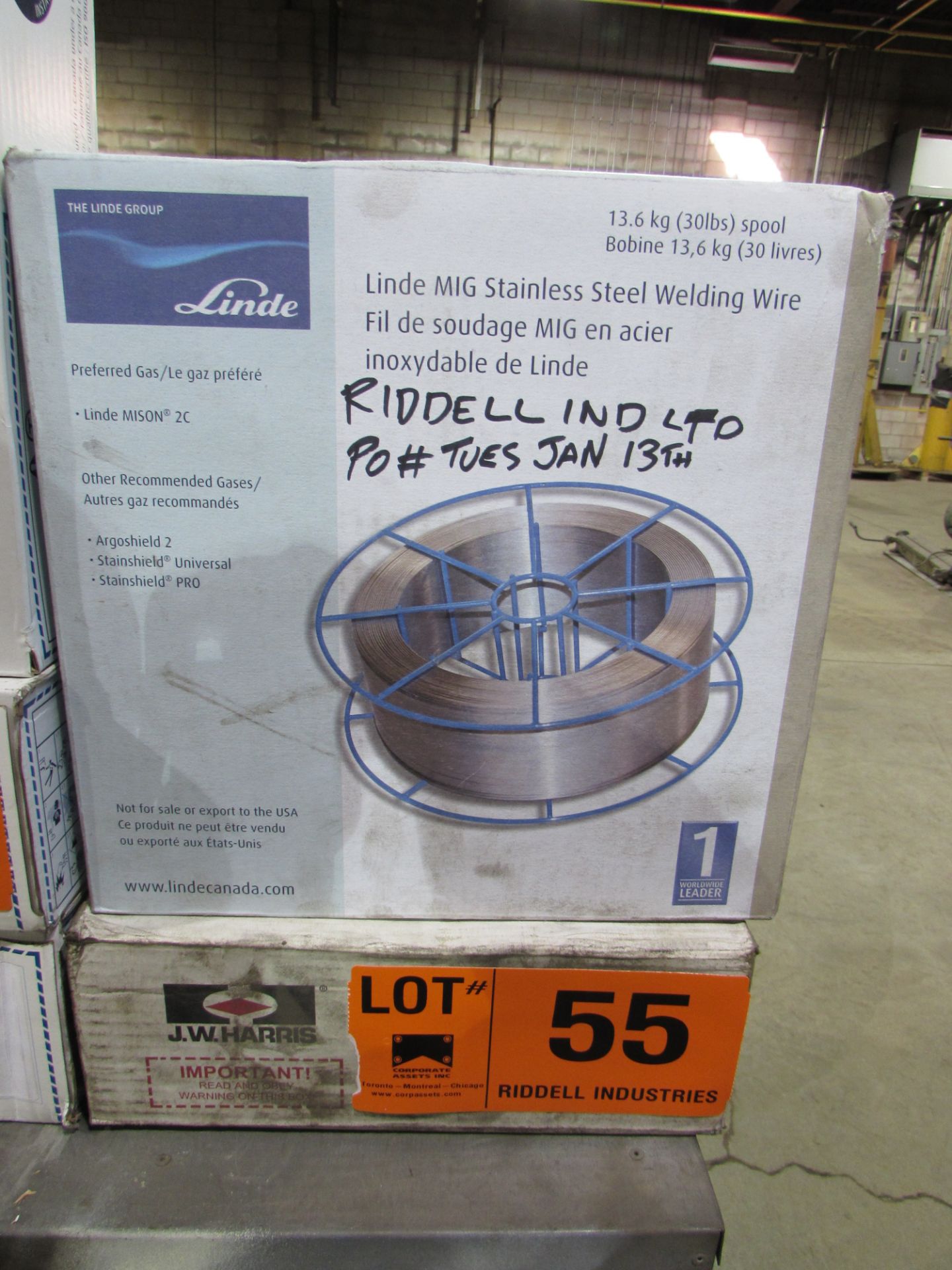 SPOOLS WELDING WIRE (BRAND NEW)