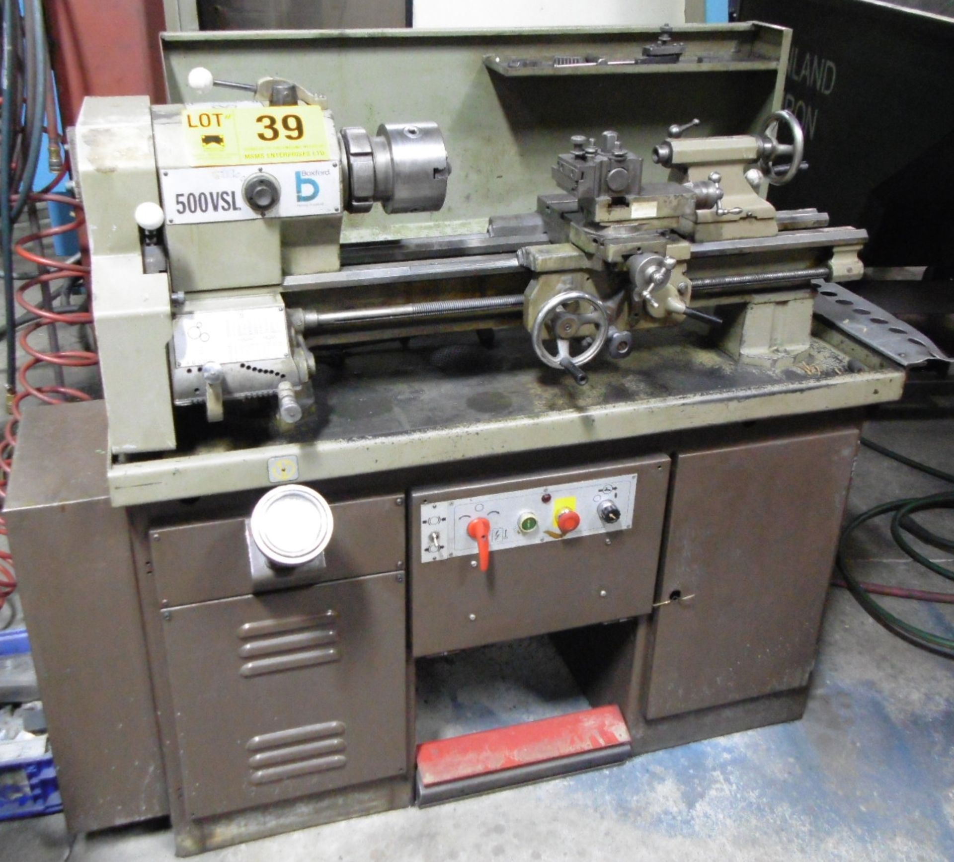 BOXFORD 500VSL TOOL ROOM LATHE S/N 72353 (CI)