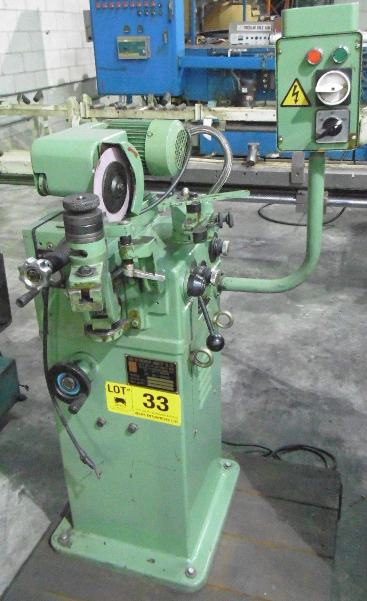 FONG HO GS-450 TOOL GRINDER S/N 4500926 (CI)