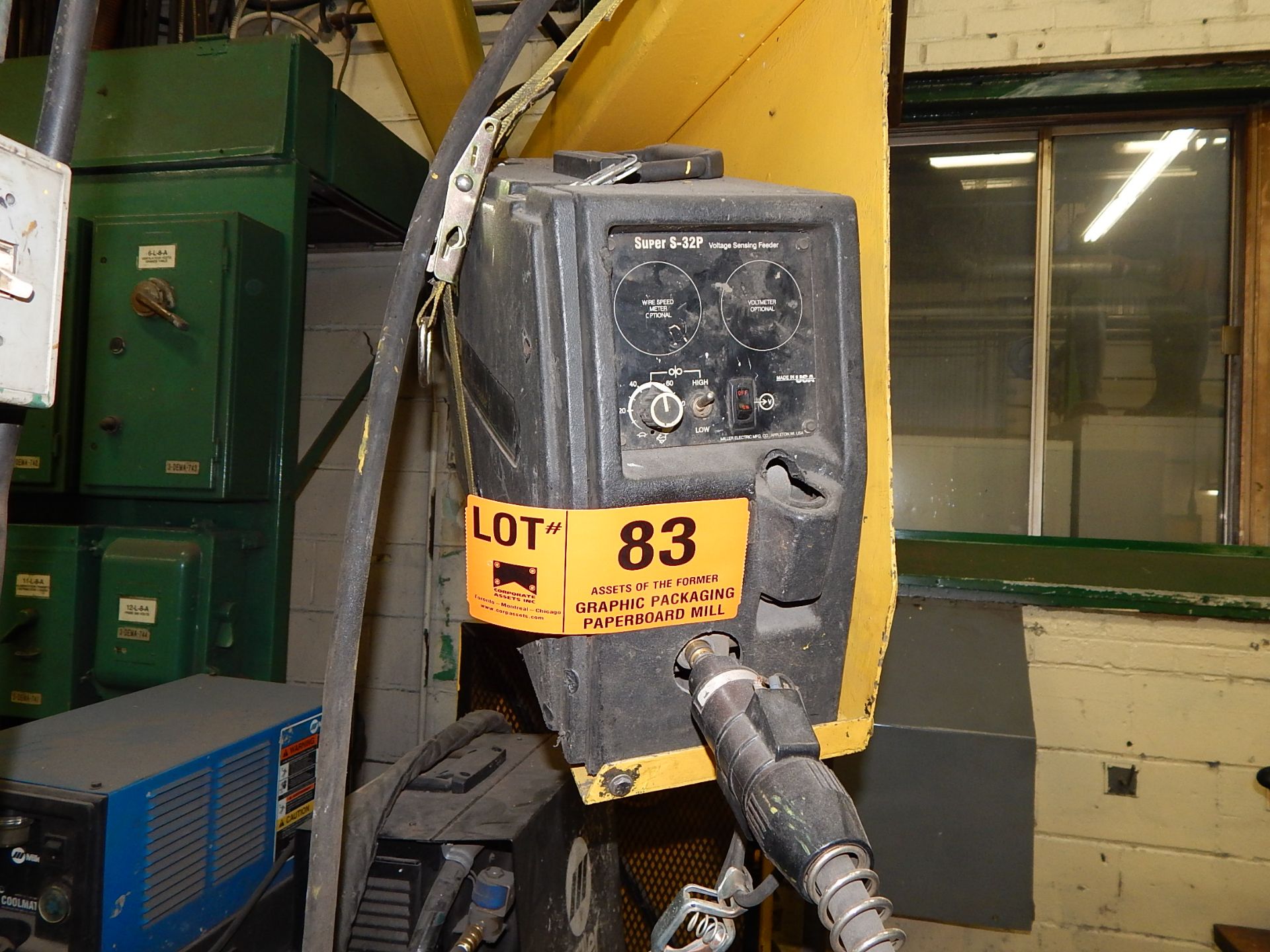 MILLER S-32P PORTABLE MIG WELDER (MAINTENANCE)