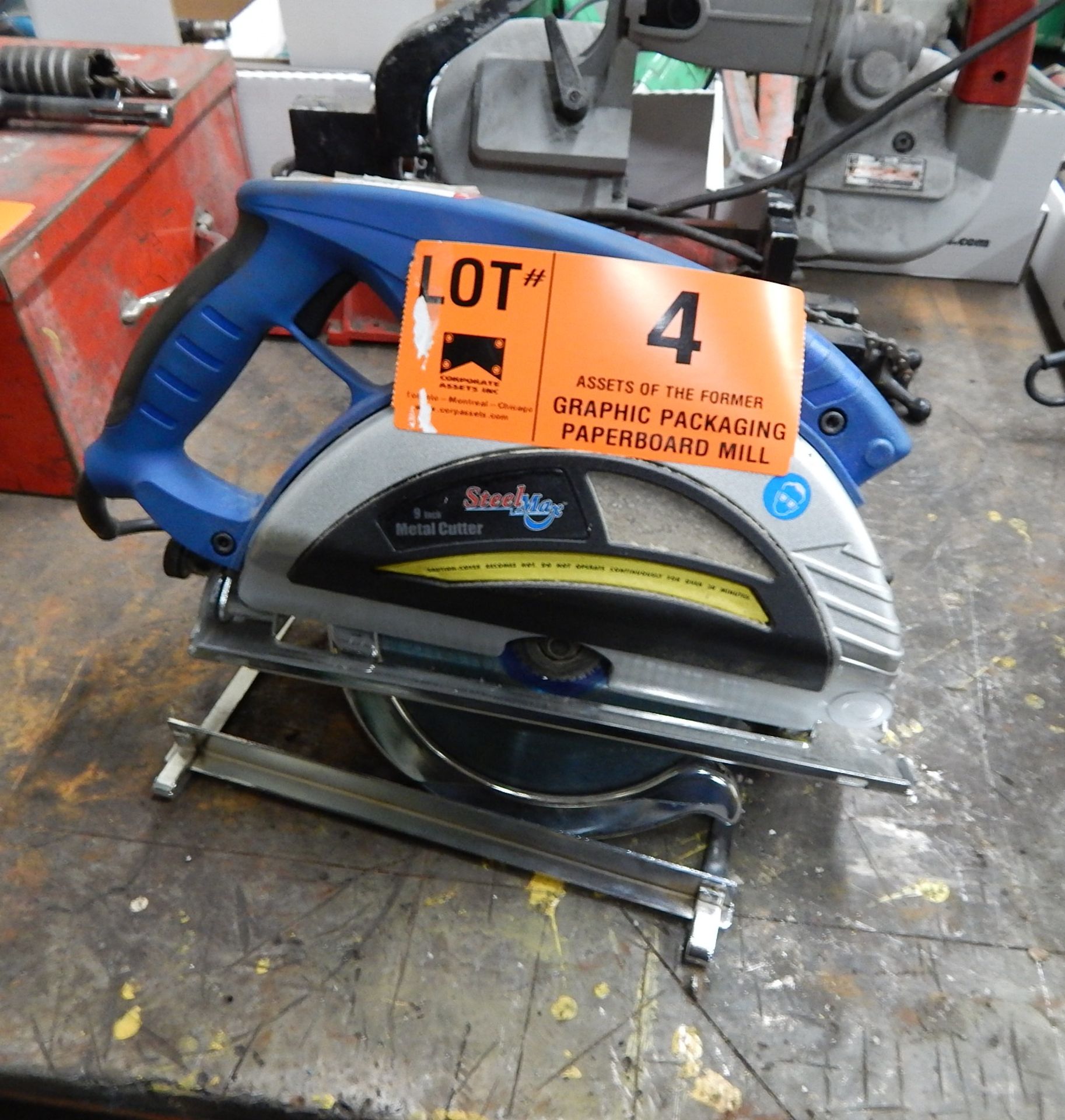 STEEL MAX 9" CIRCULAR SAW (MAINTENANCE)