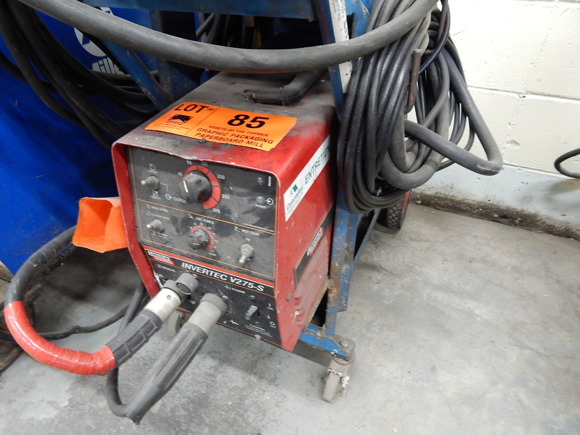 LINCOLN ELECTRIC INVERTEC V-275 S PORTABLE MIG WELDER (MAINTENANCE)