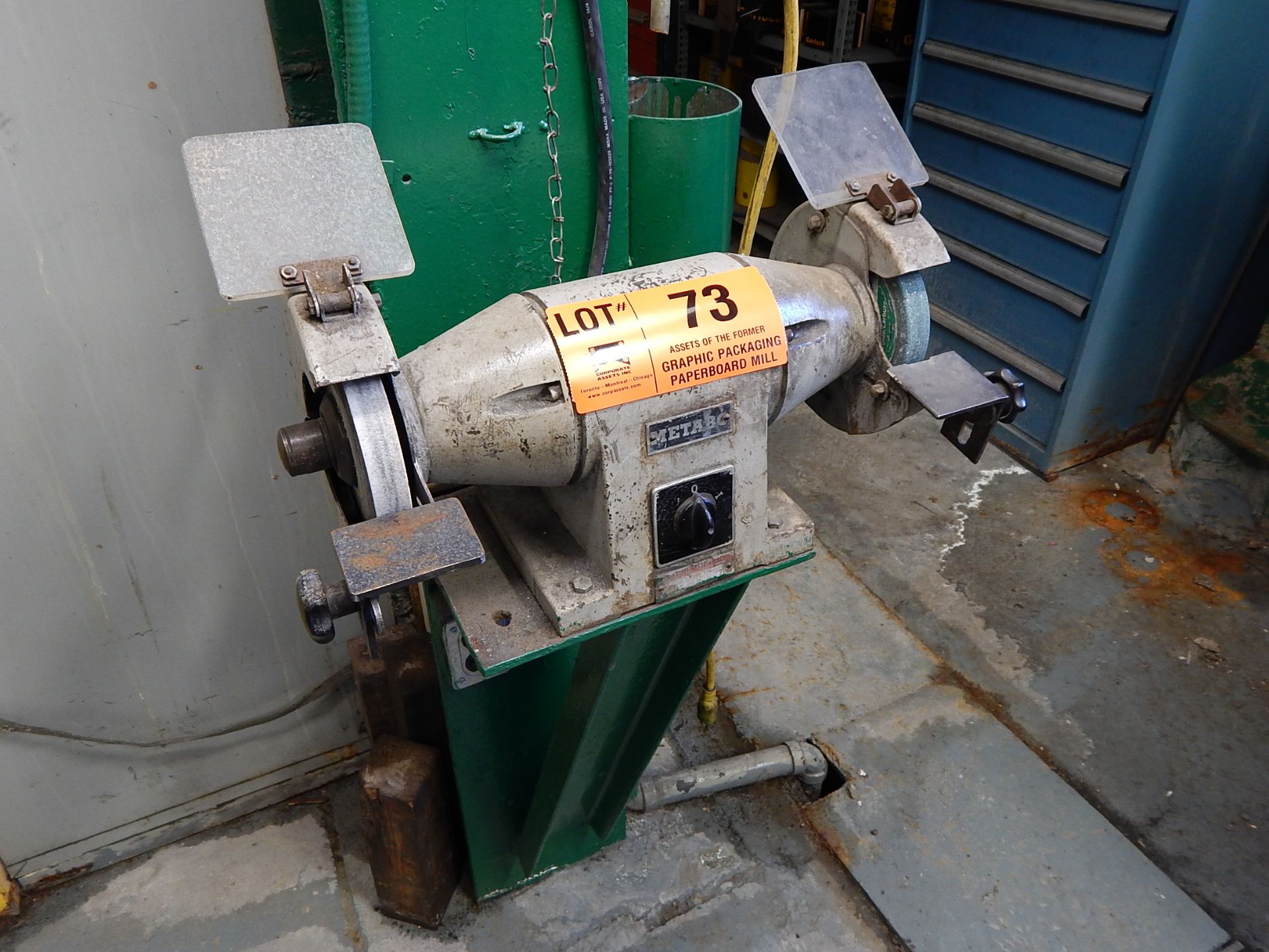 METABO 8" DOUBLE END GRINDER (MAINTENANCE)