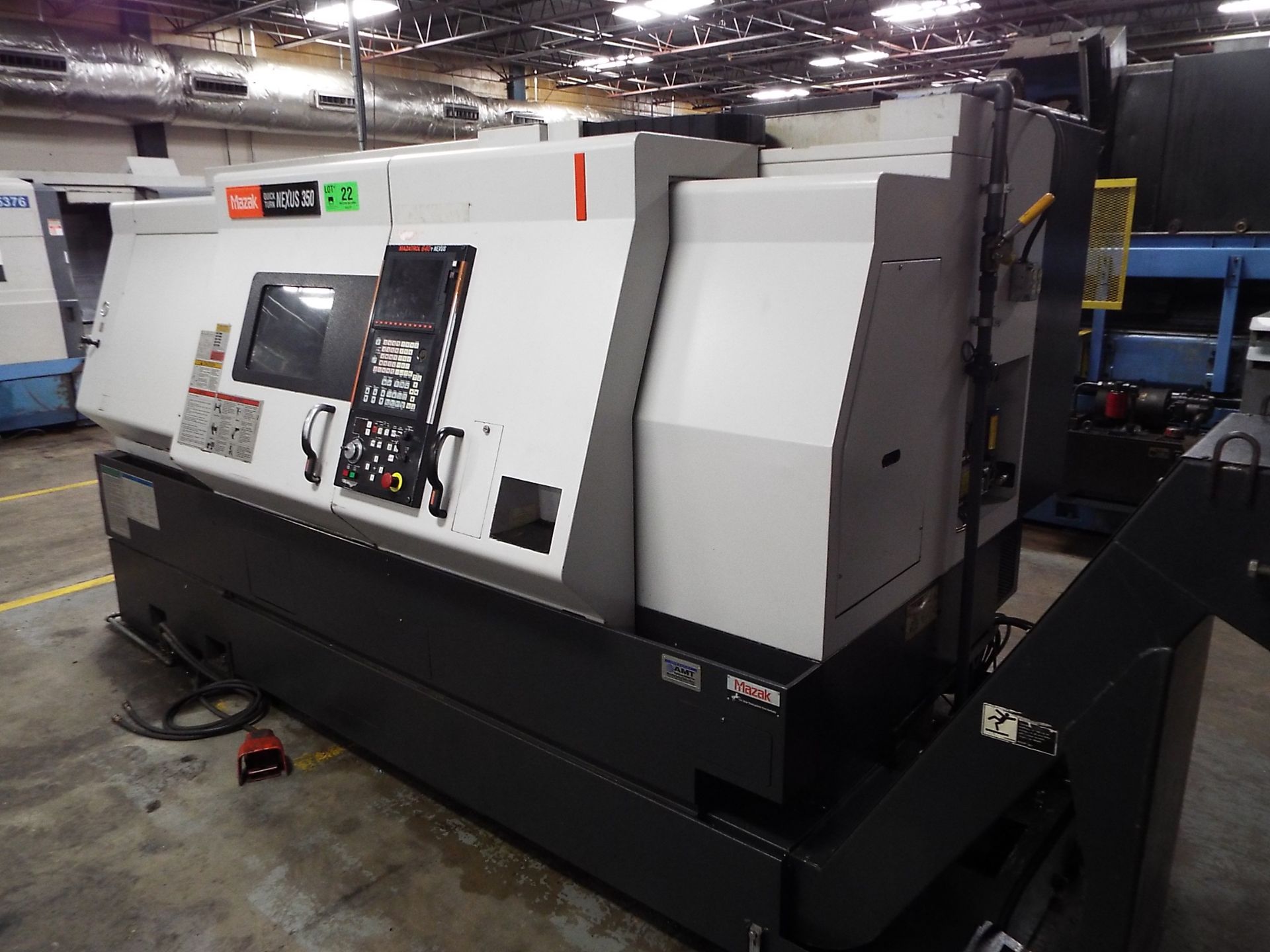 MAZAK (2006) QUICK TURN NEXUS 350 CNC TURNING CENTER WITH MAZATROL 640T NEXUS CNC CONTROL, 12"