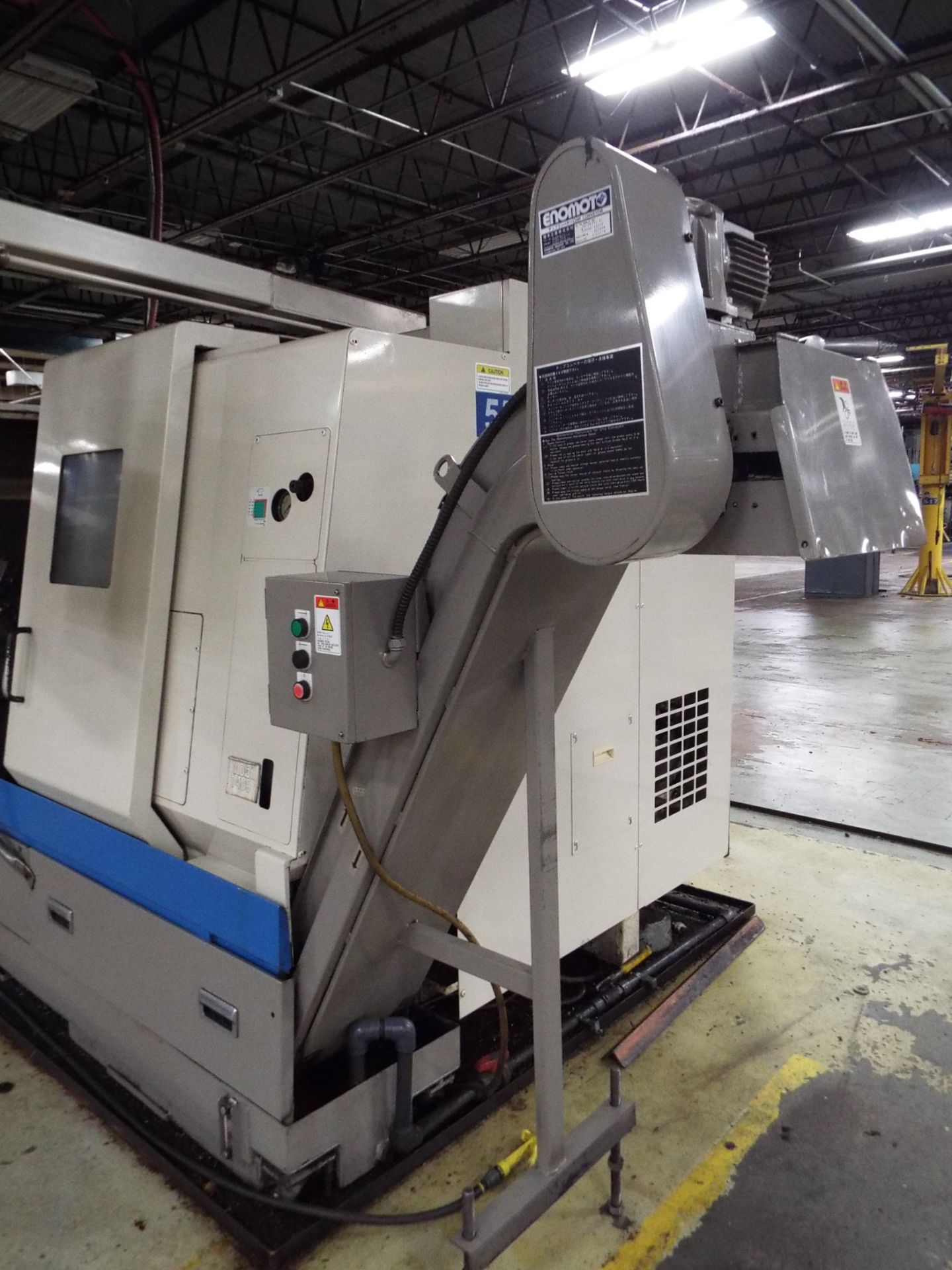 OKUMA (2002) SPACE TURN LB400 CNC TURNING CENTER WITH OKUMA OSP-E100L CNC CONTROL, 14" CHUCK, 24" - Image 2 of 9