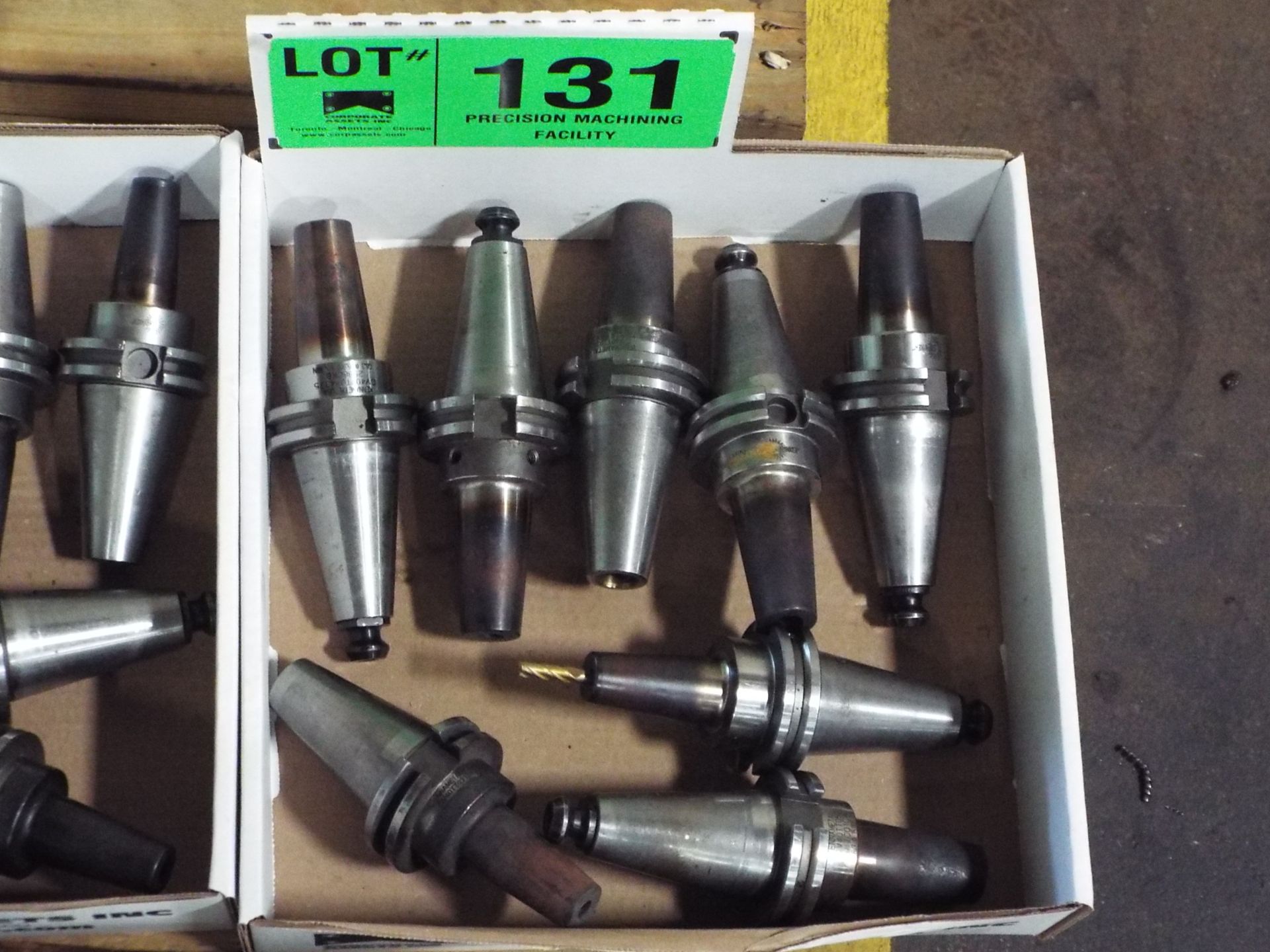LOT (QTY8) / CAT 40 HEAT SHRINK TOOL HOLDERS (LOCATED IN YORKTOWN, TX)