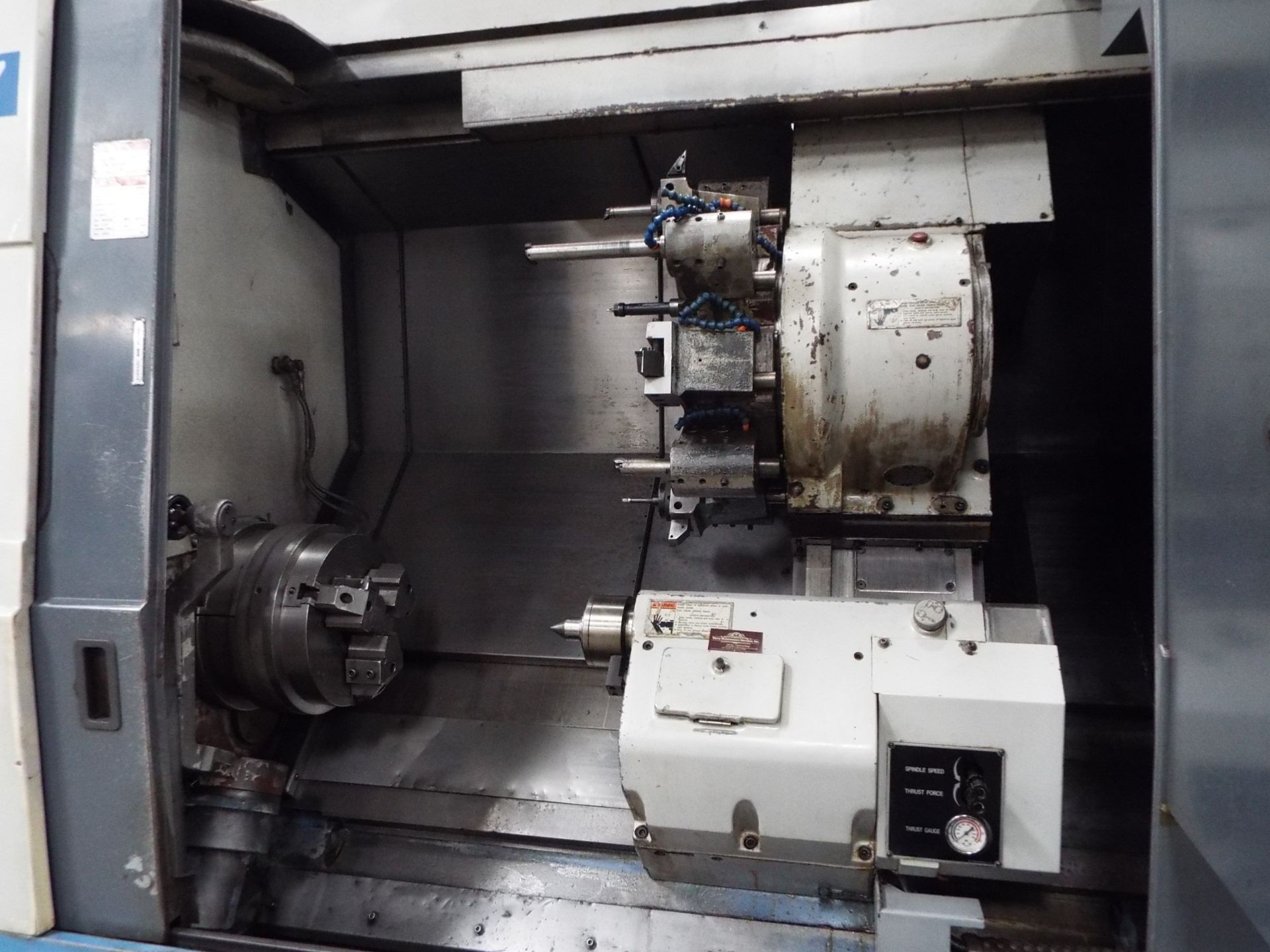 MAZAK SLANT TURN 40N CNC TURNING CENTER WITH MAZATROL T-PLUS CNC CONTROL, 14" CHUCK, 21" SWING - Image 2 of 8